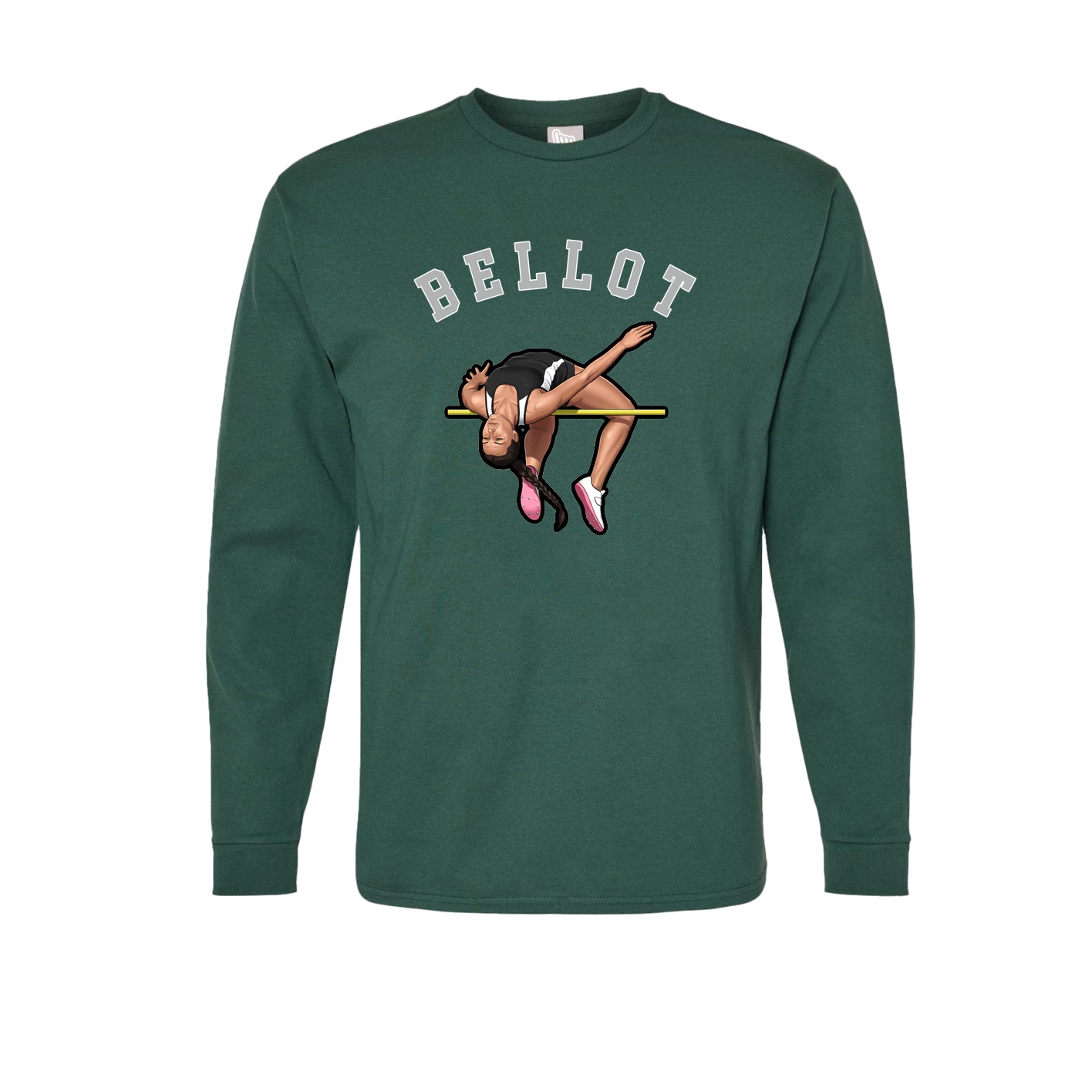 Long Sleeve Tee — Shirsey Arch in Green