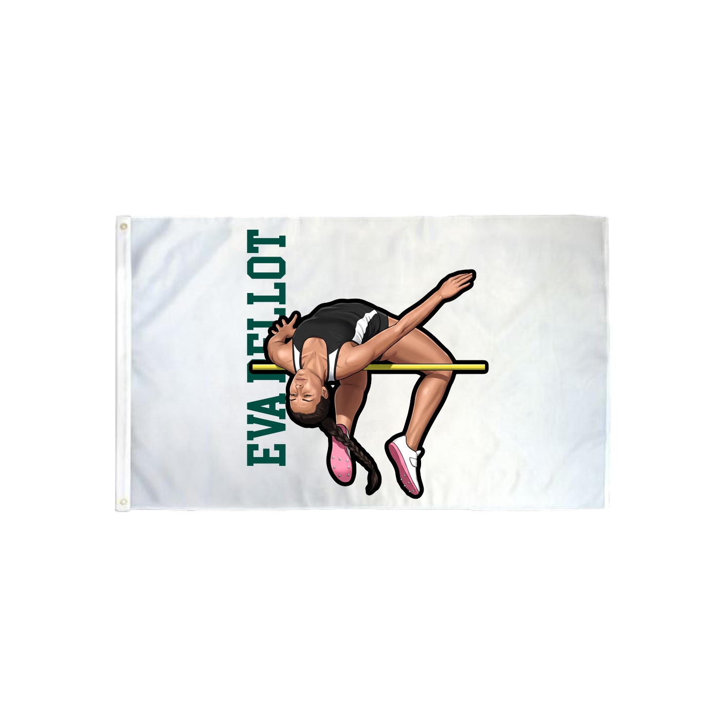 3x5 Flag — Name Vertical in Classic