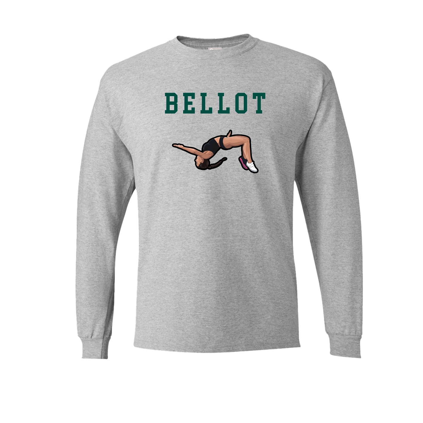 Long Sleeve Tee — Shirsey in Grey