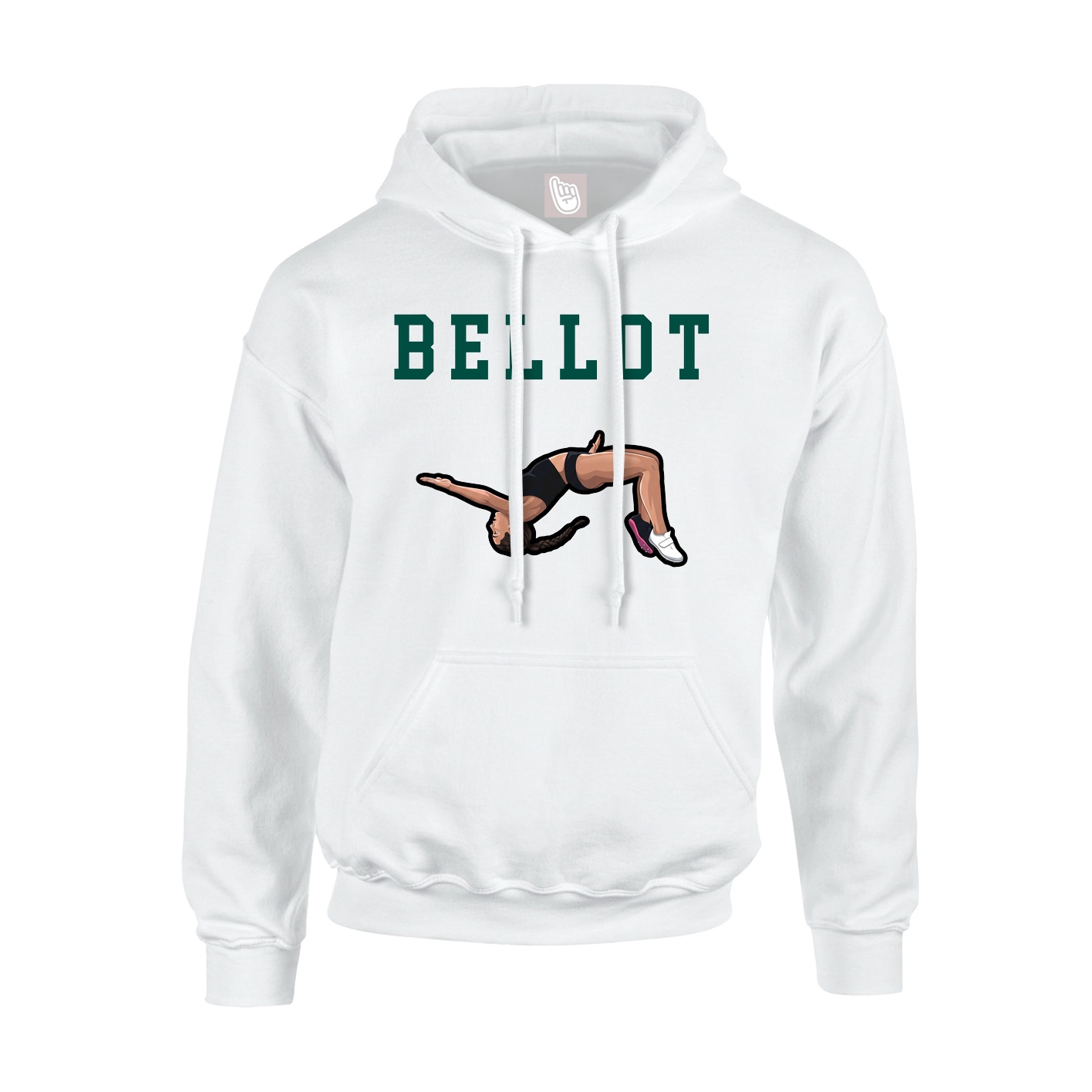 Hoodie — Shirsey in White