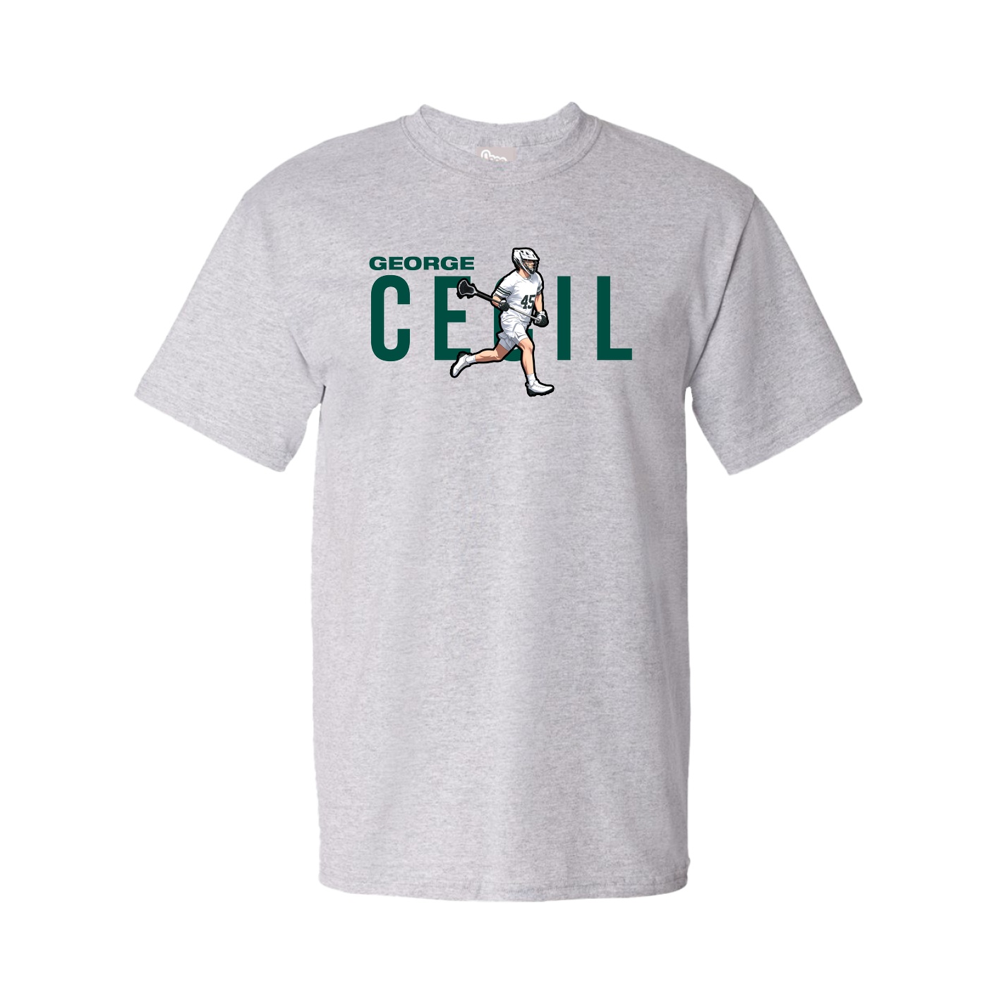 Tee — Player Name in Grey
