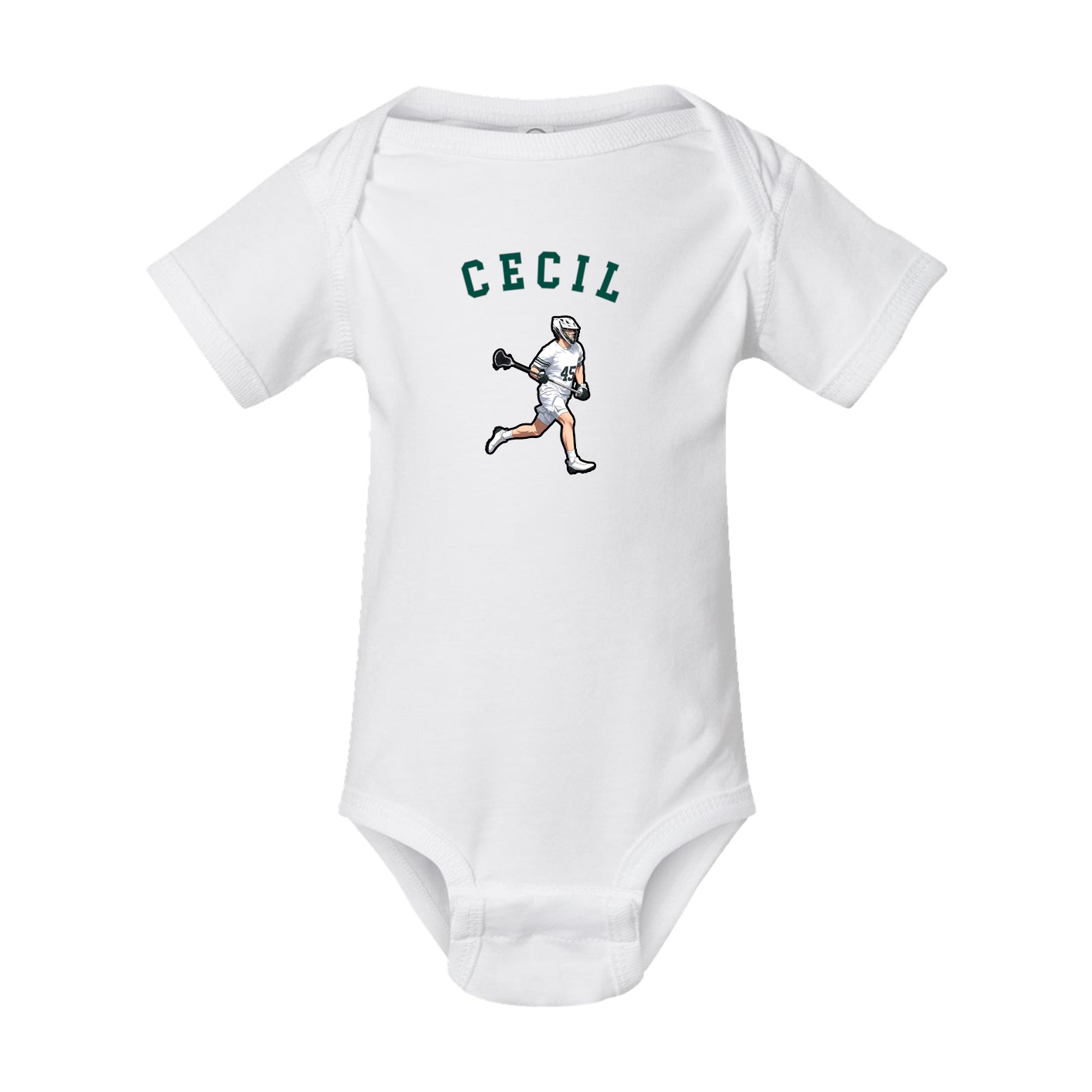 Baby Onesie — Shirsey Arch in White