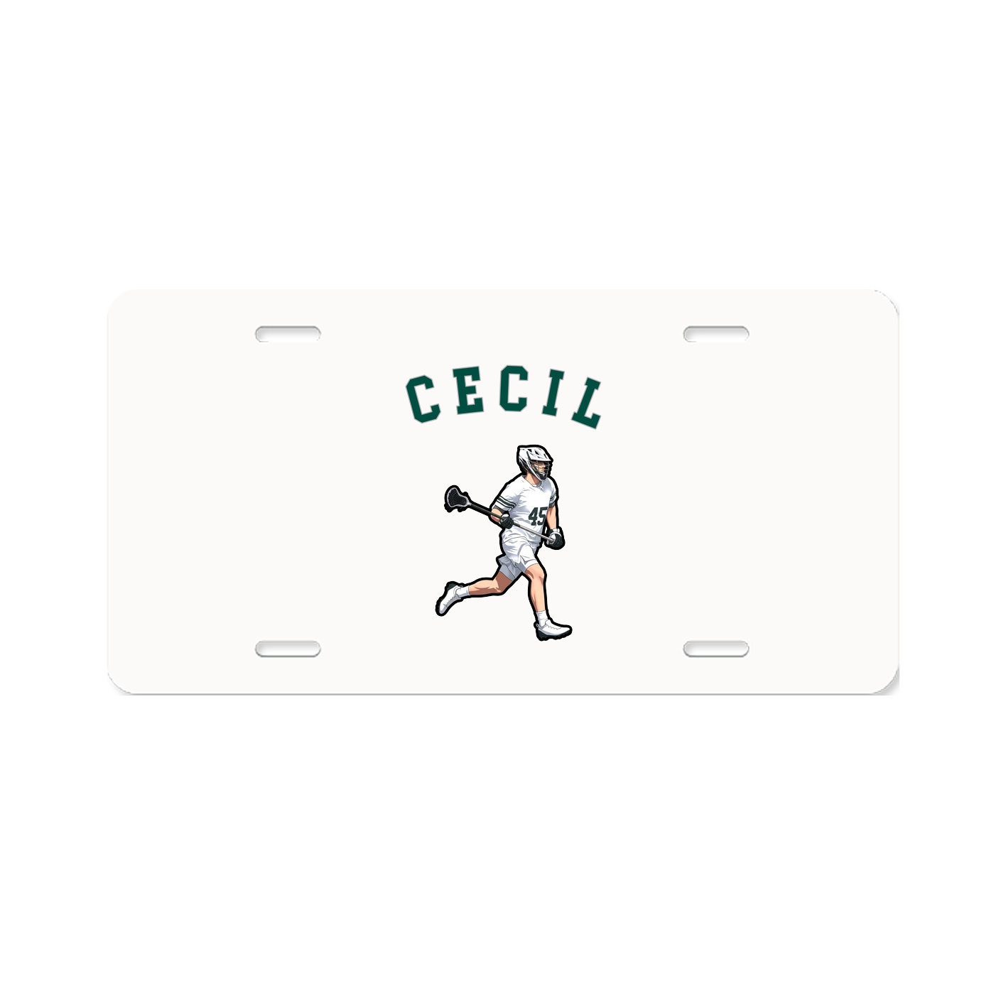 License Plate — Shirsey Arch in Classic