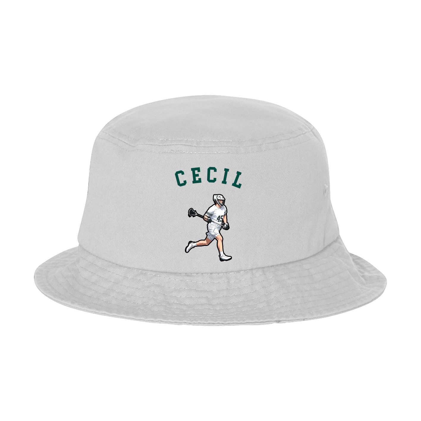 Bucket Cap — Shirsey Arch in White