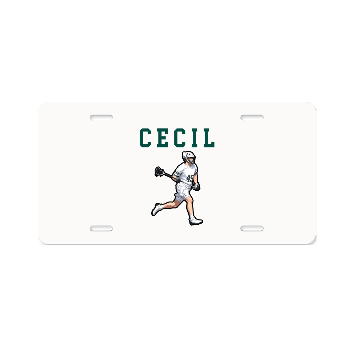 License Plate — Shirsey in Classic