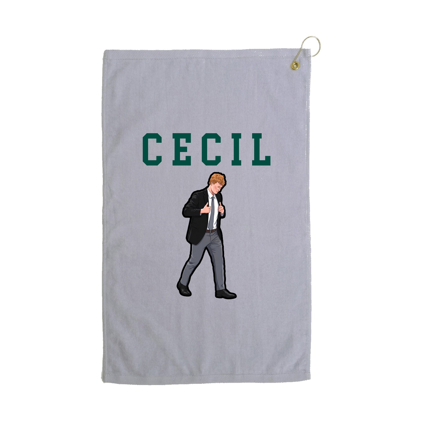 Golf Towel — Shirsey in Grey