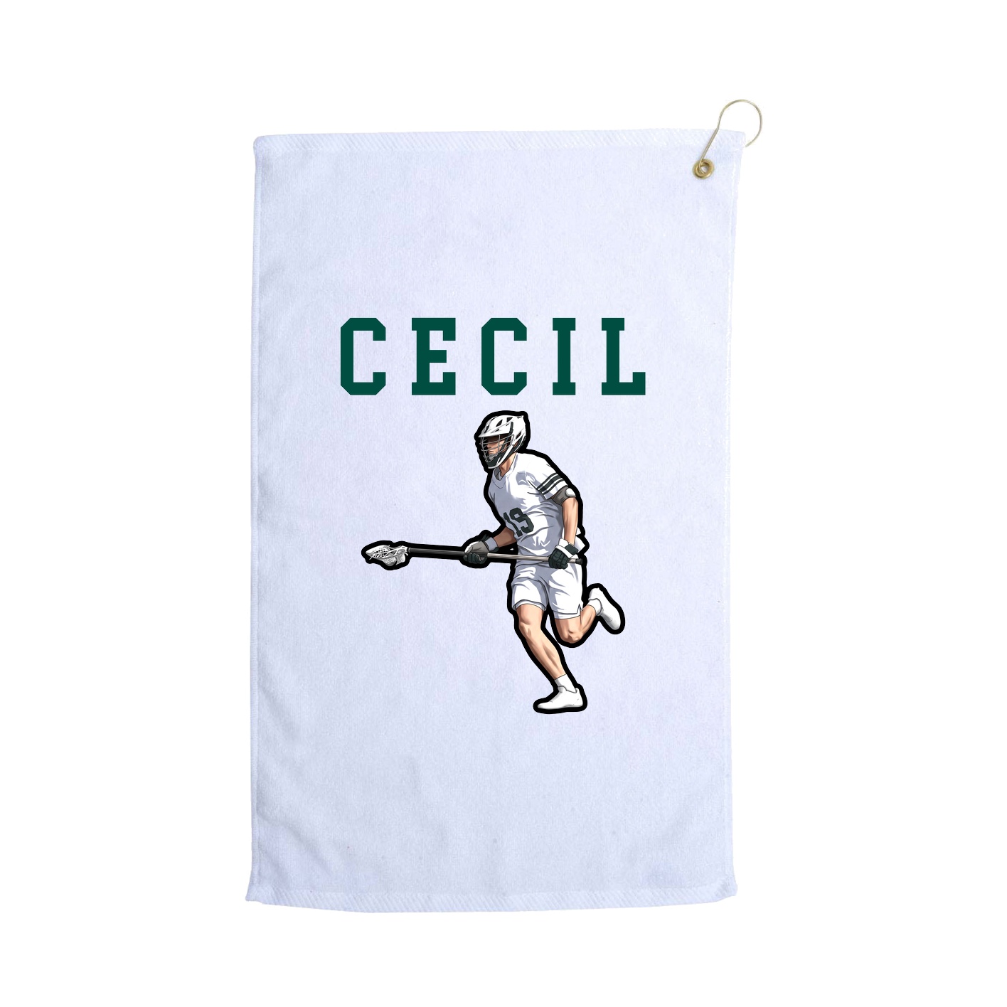 Golf Towel — Shirsey in White