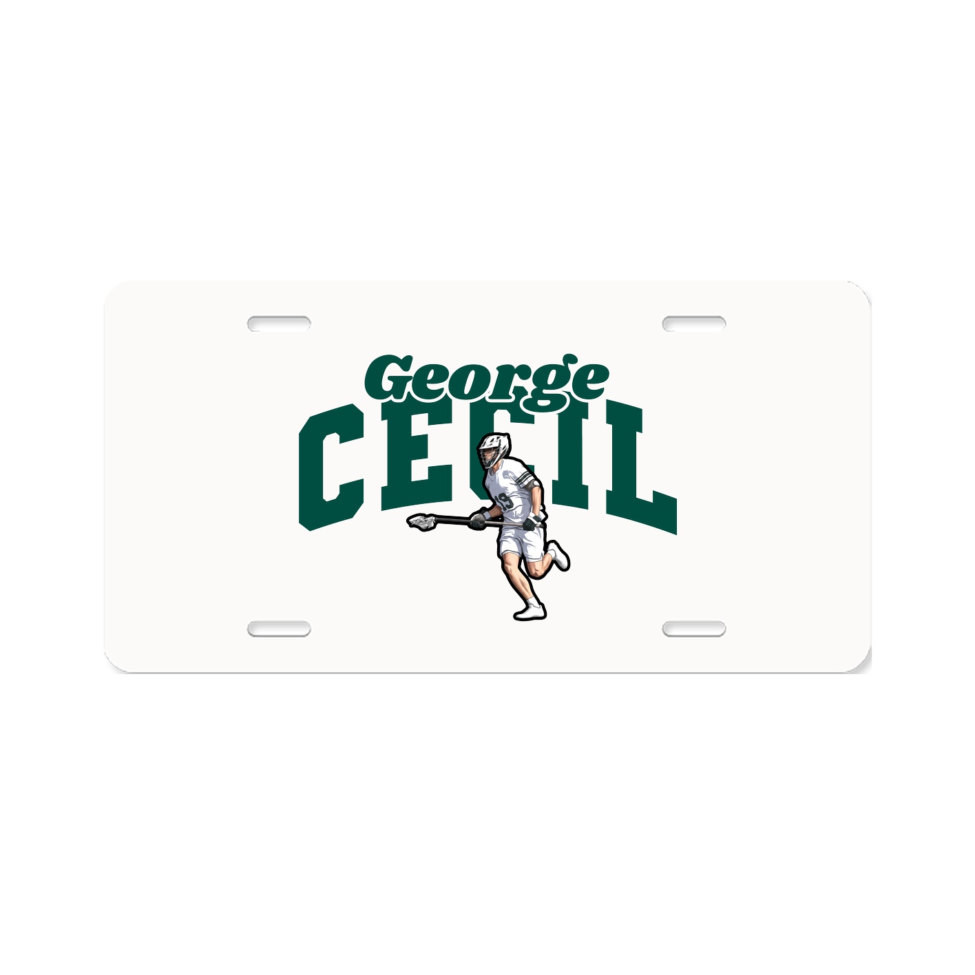 License Plate — Signature Arch in Classic