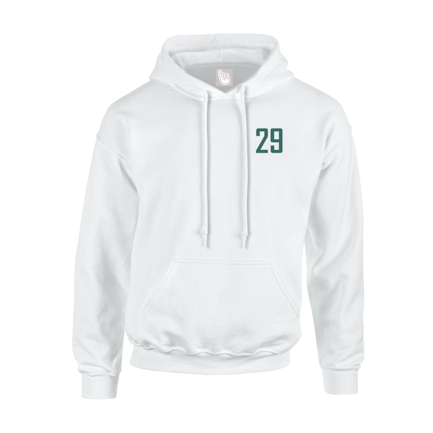 Hoodie — Front Shirsy in White