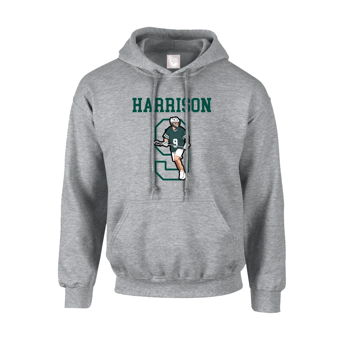 Hoodie — Shirsey in Grey