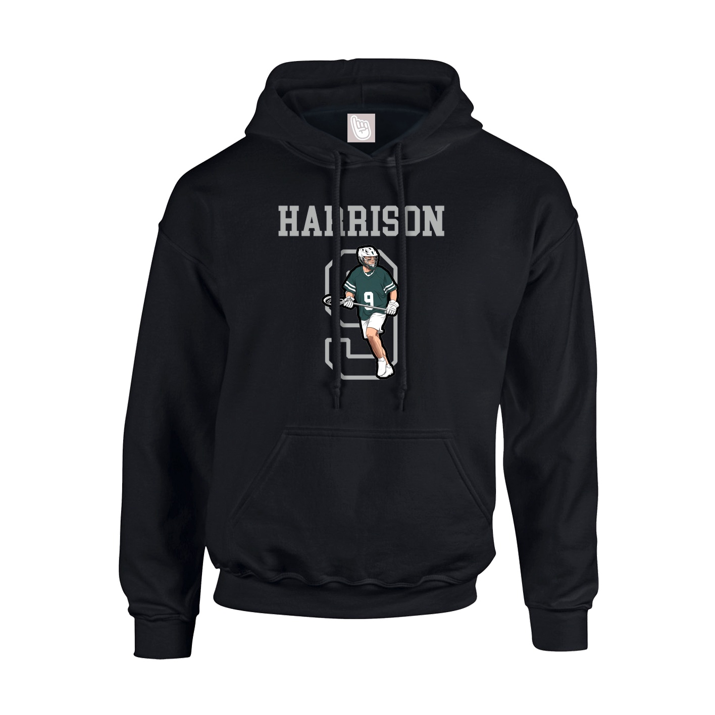 Youth Hoodie — Shirsey in Black