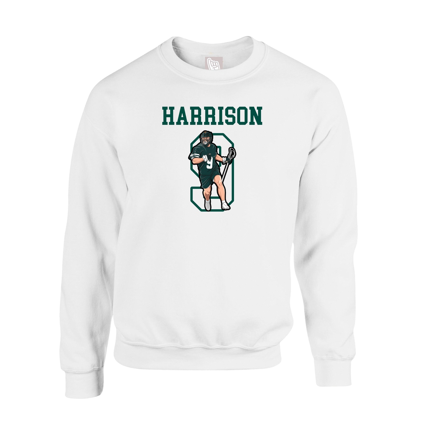 Fleece Crew — Shirsey in White