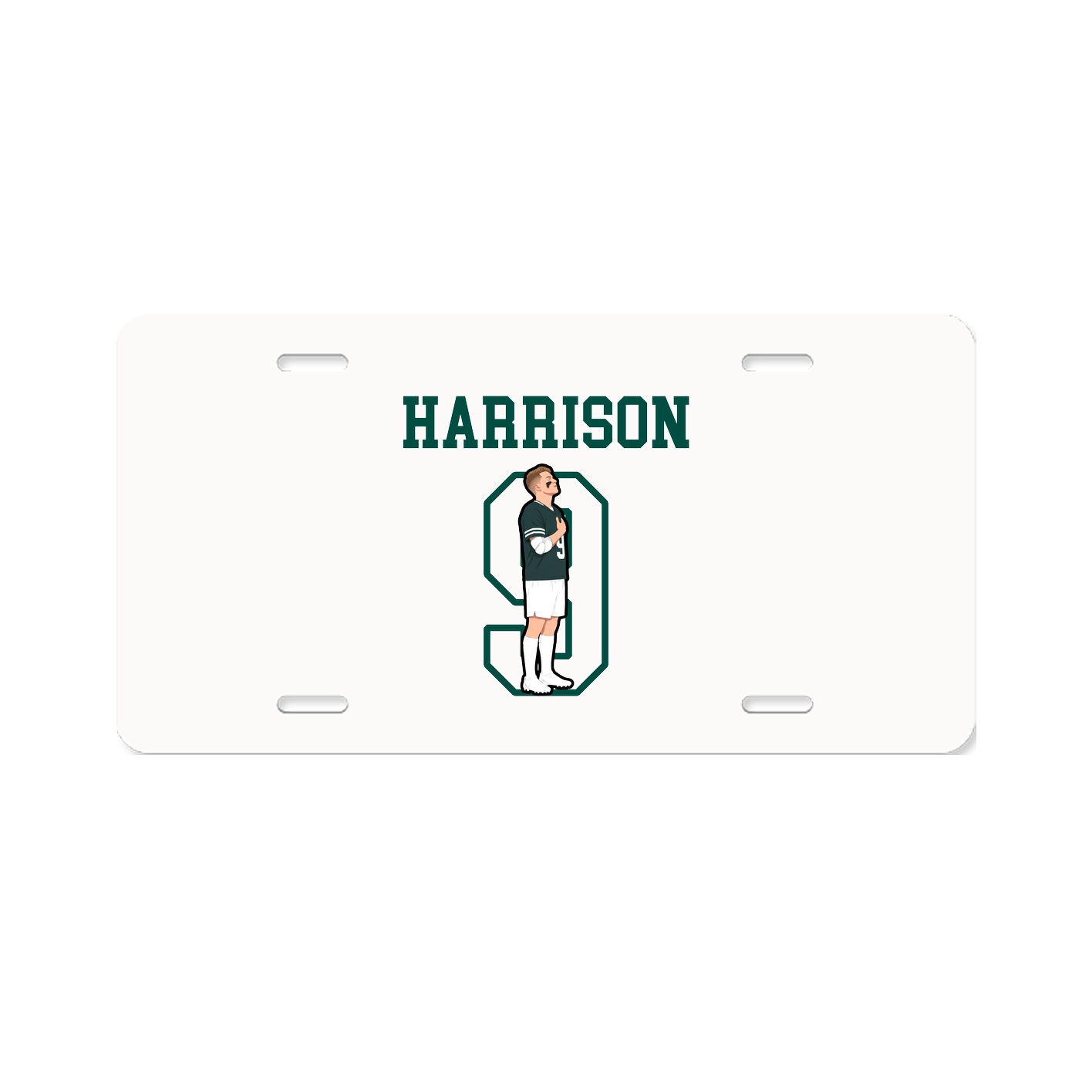 License Plate — Shirsey in Classic
