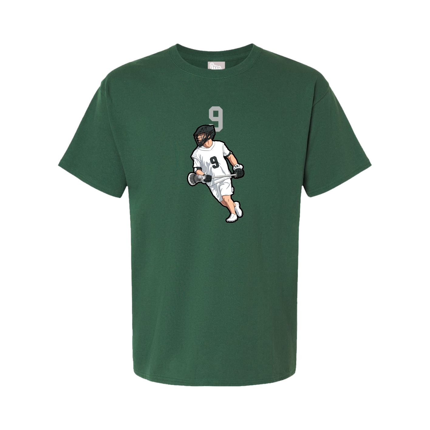 Tee — Number Top in Green