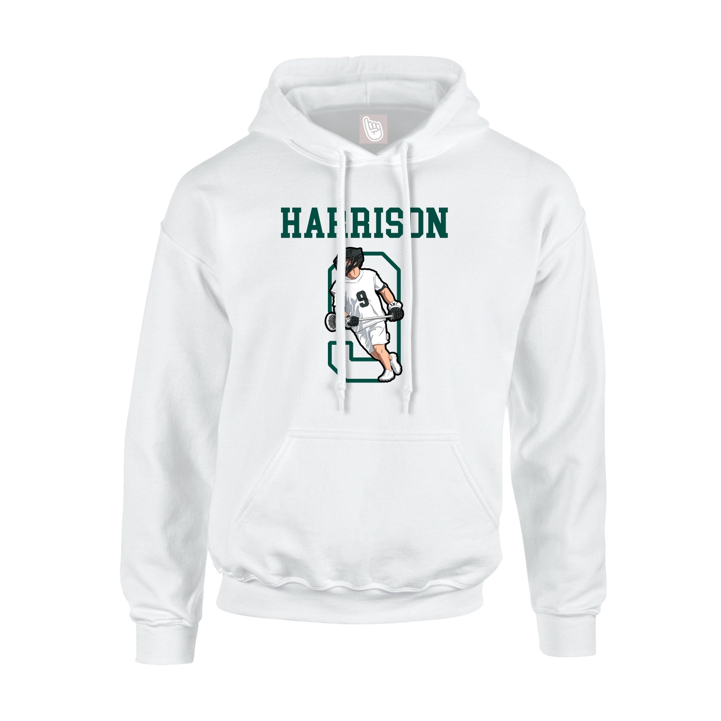 Youth Hoodie — Shirsey in White