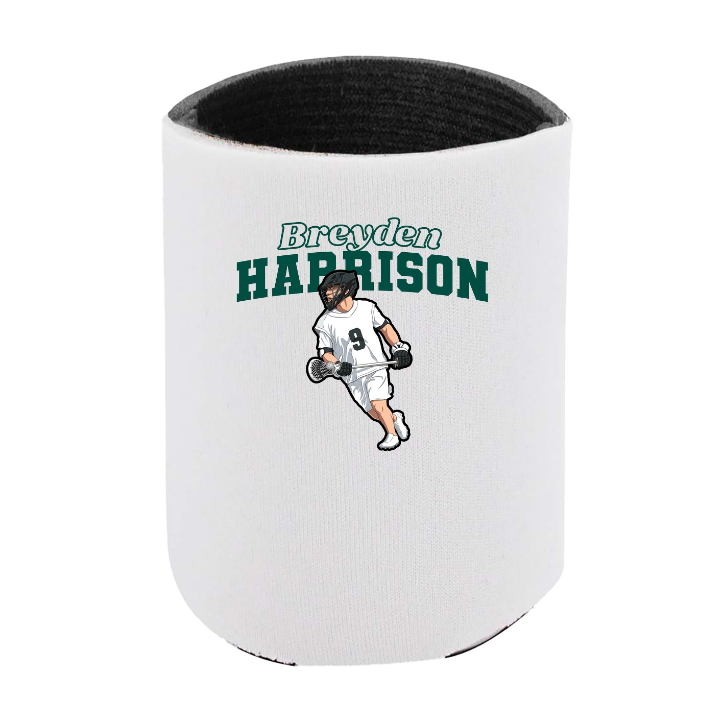 Can Holder — Name Arch in White