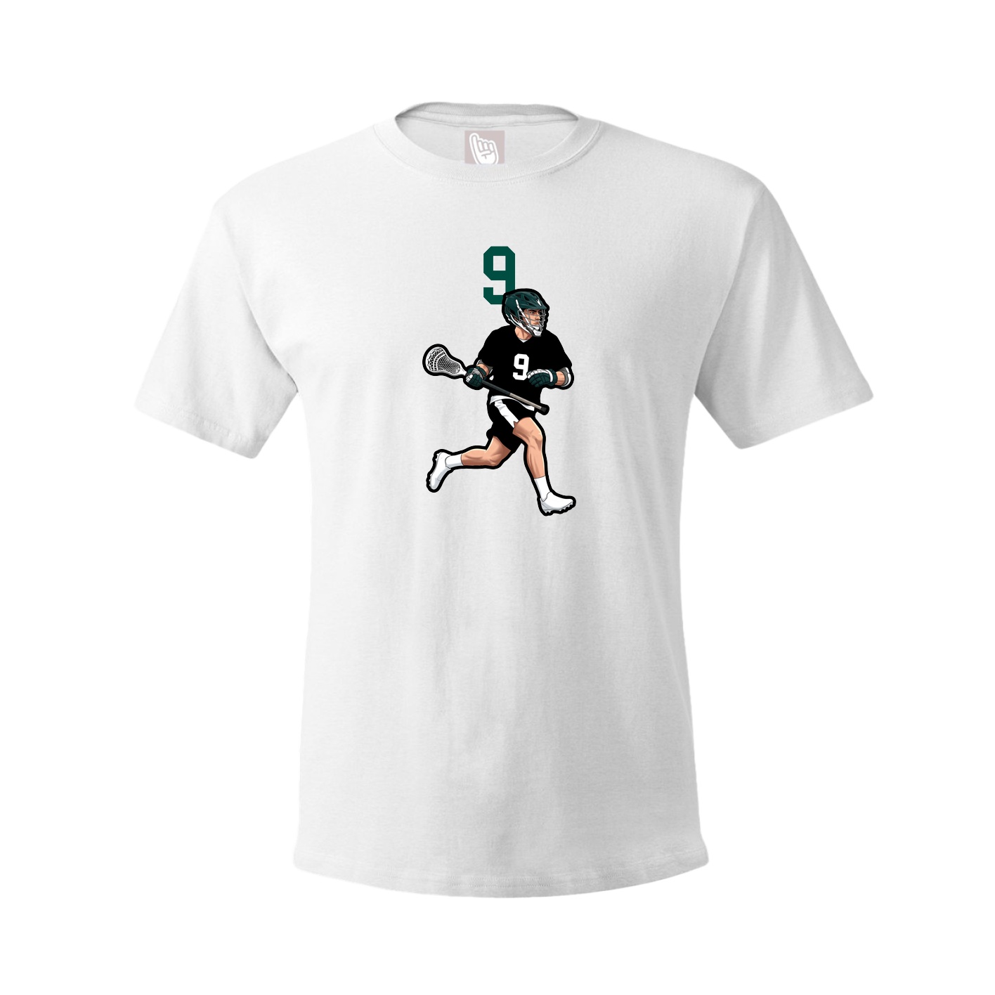 Tee — Number Top in White