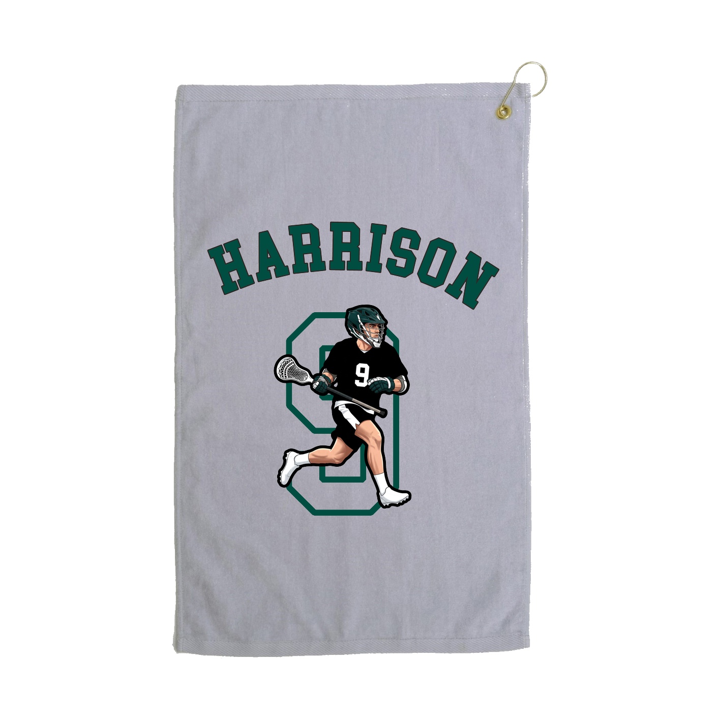 Golf Towel — Shirsey Arch in Grey