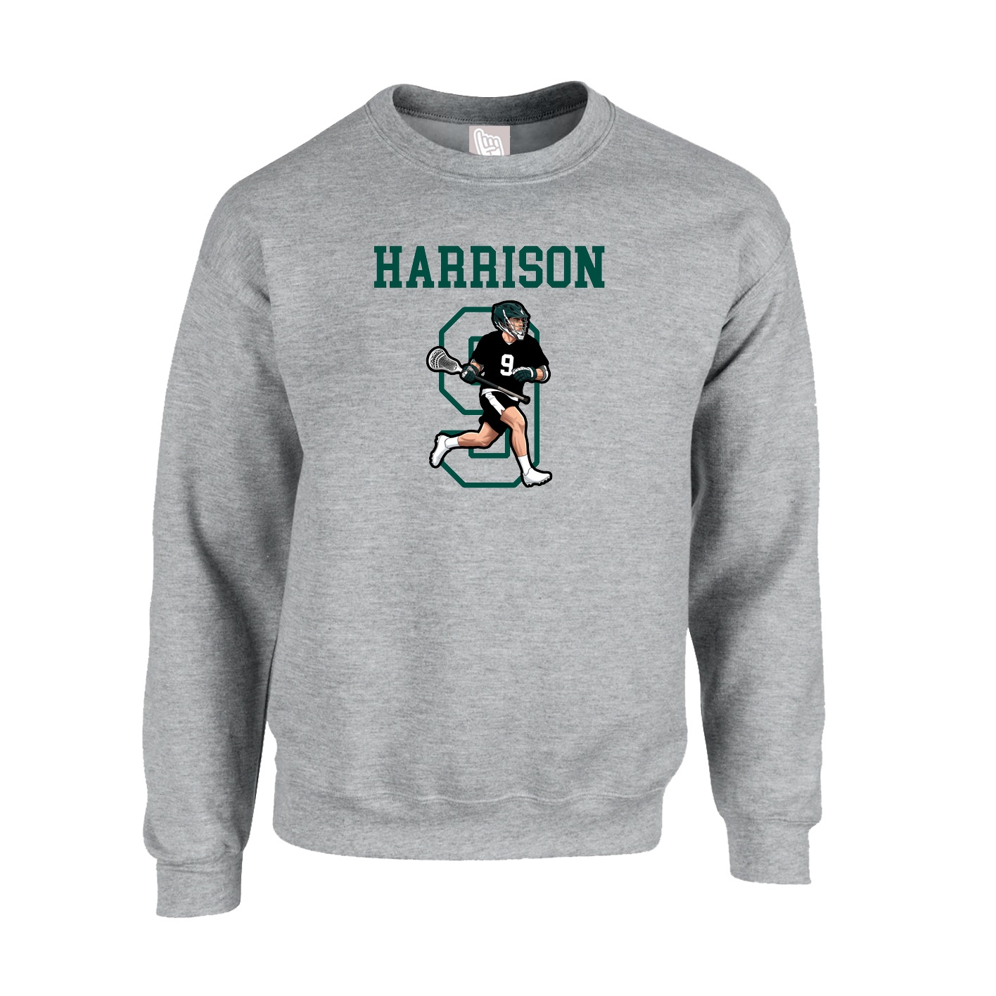 Fleece Crew — Shirsey in Grey