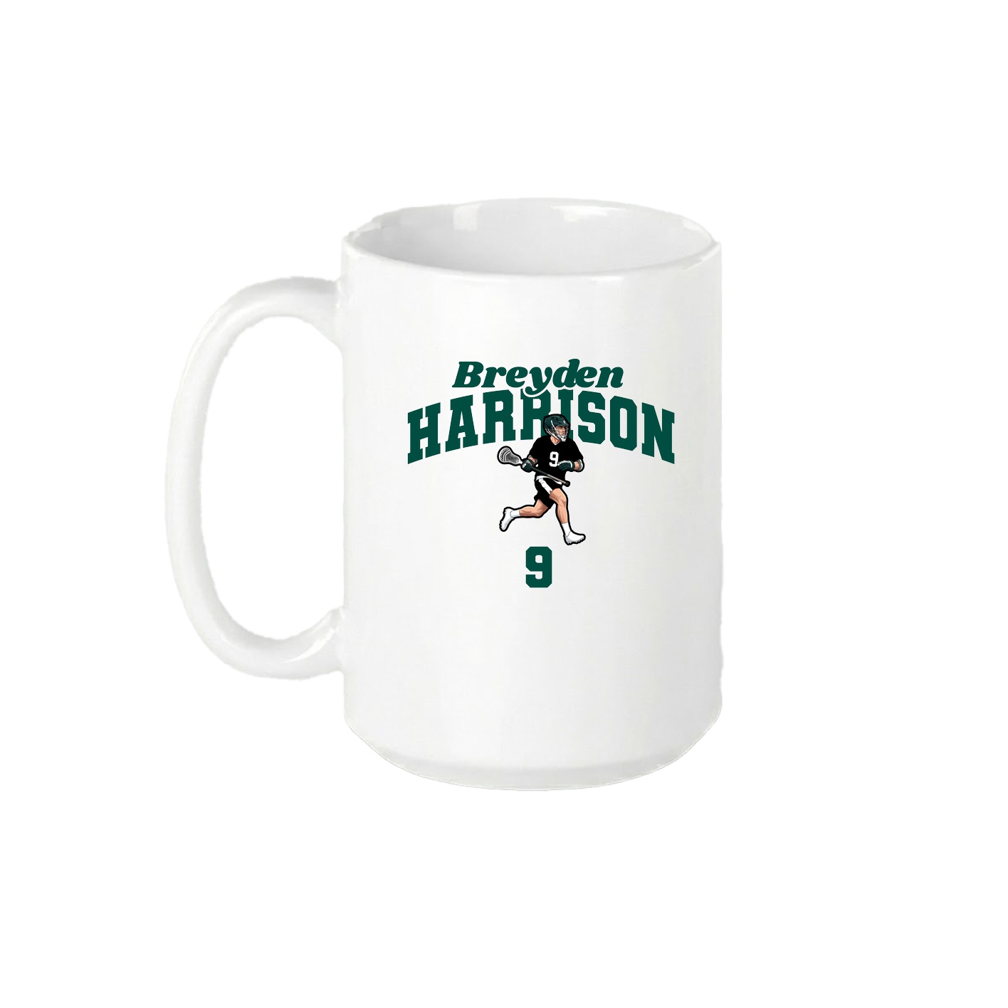 15oz Coffee Mug — Signature Arch in White