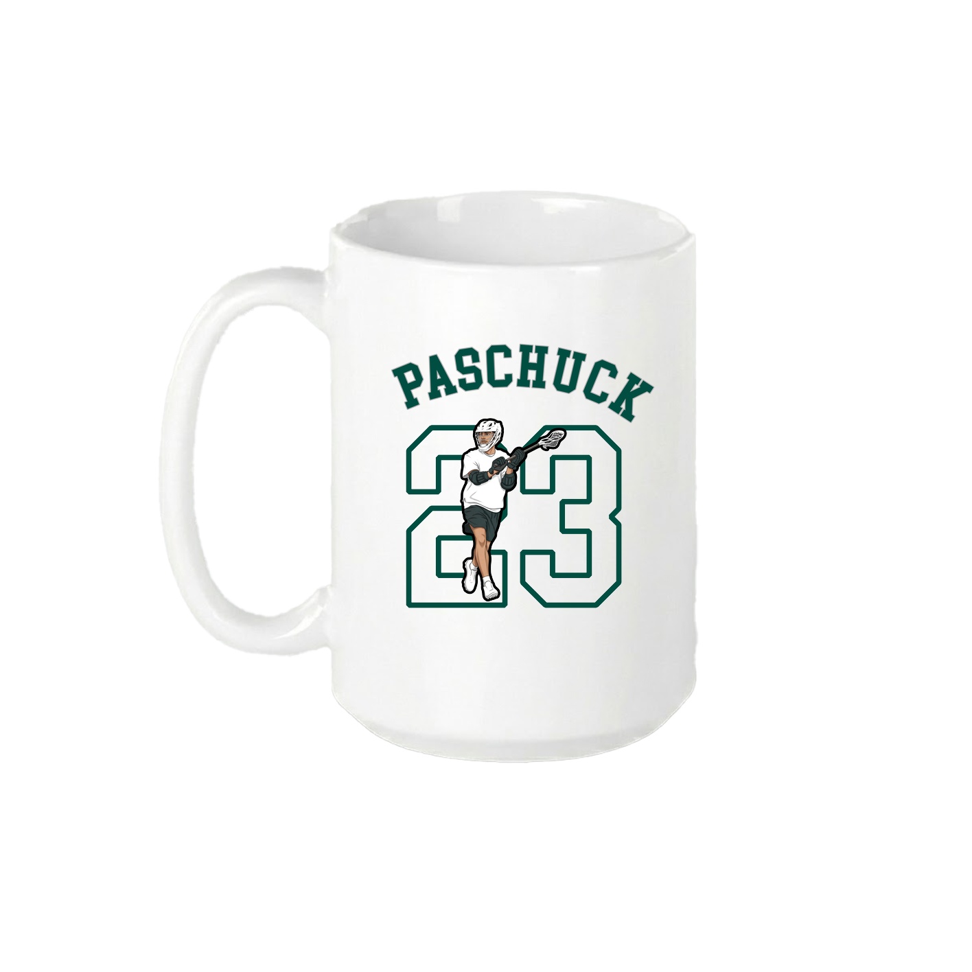 15oz Coffee Mug — Shirsey Arch in White