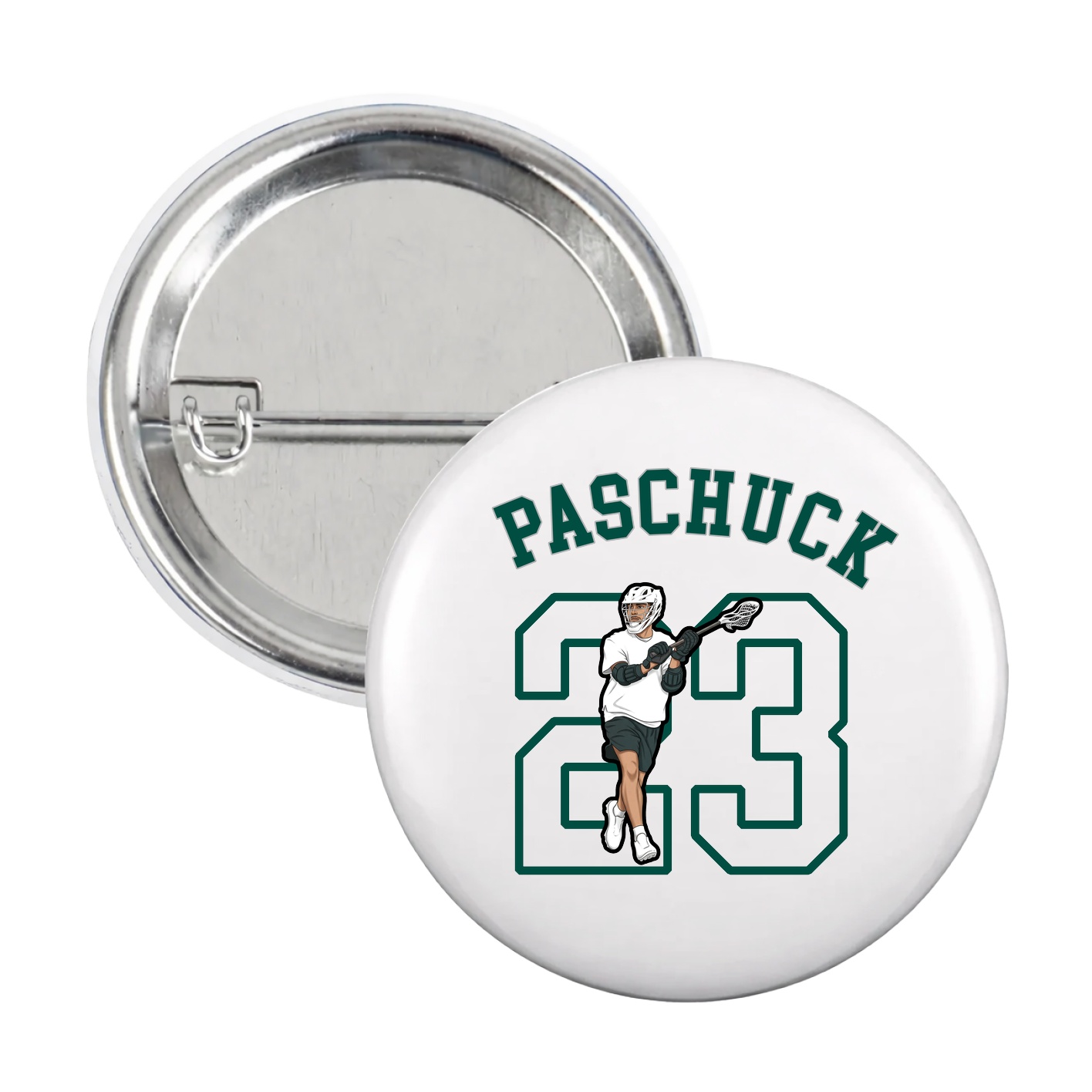 Game Day Button — Shirsey Arch in White