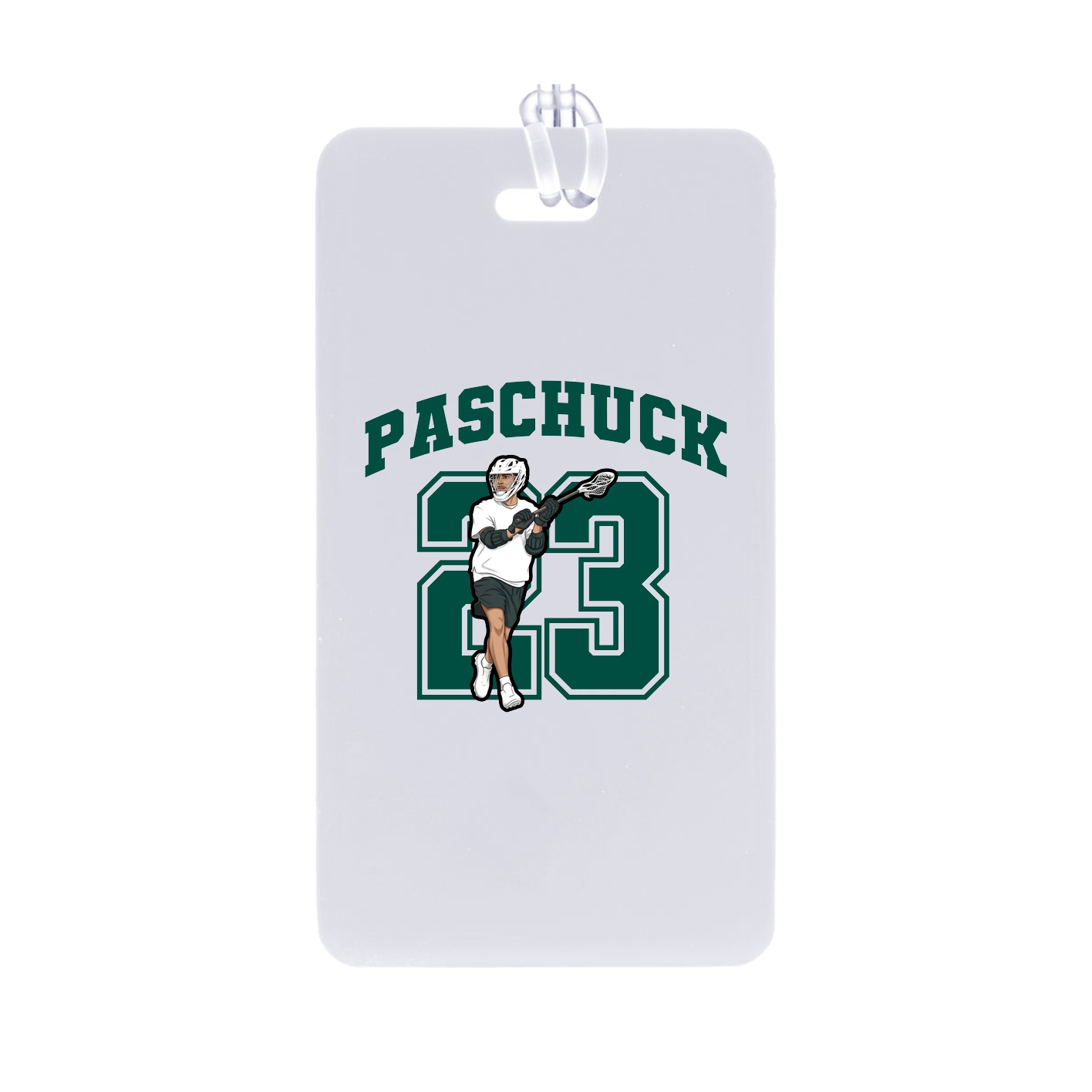 Bag Tag — Number in Classic