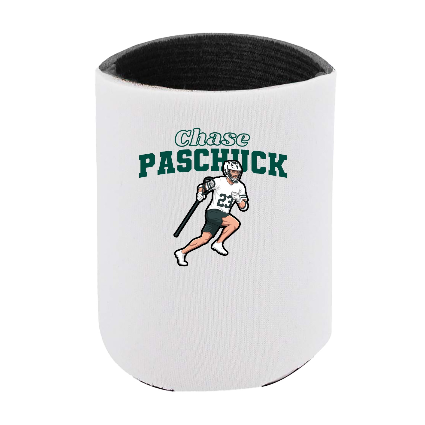 Can Holder — Name Arch in White