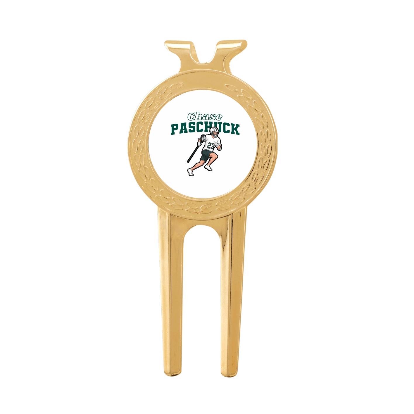 Divot Tool with Ball Marker — Name Arch in Classic