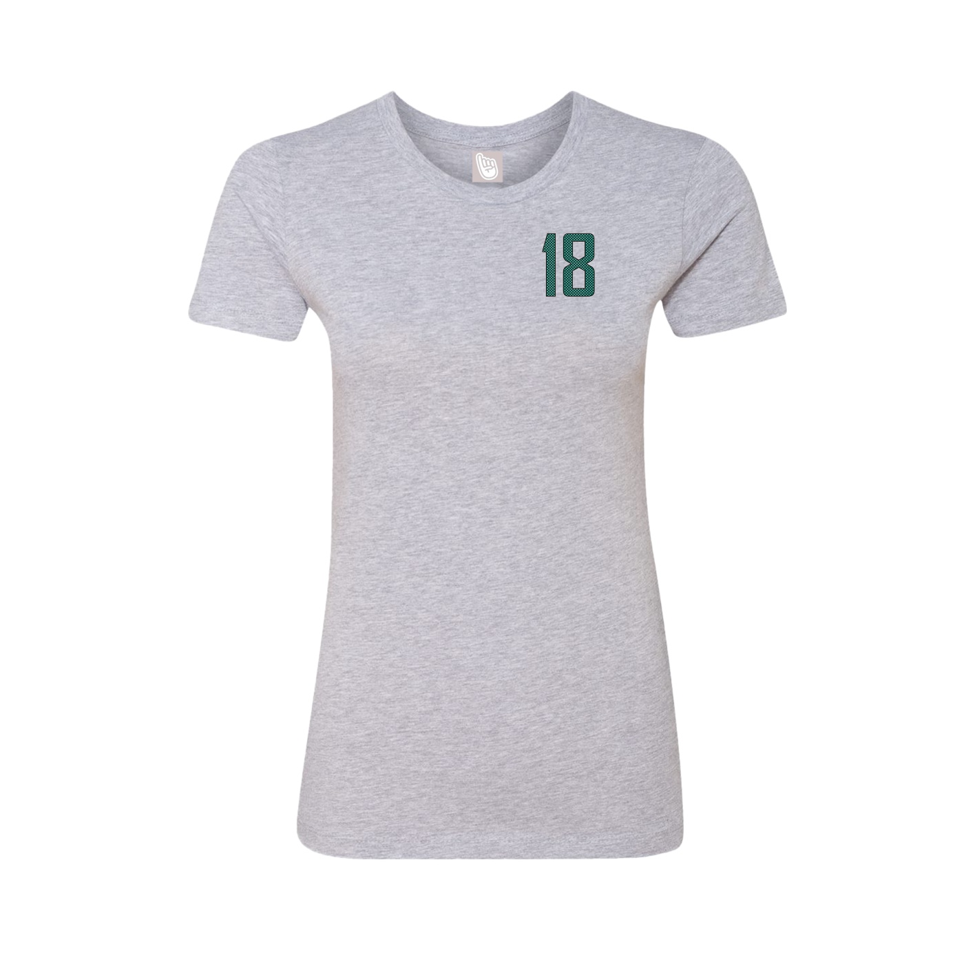 Womens Tee — Front Shirsy in Grey