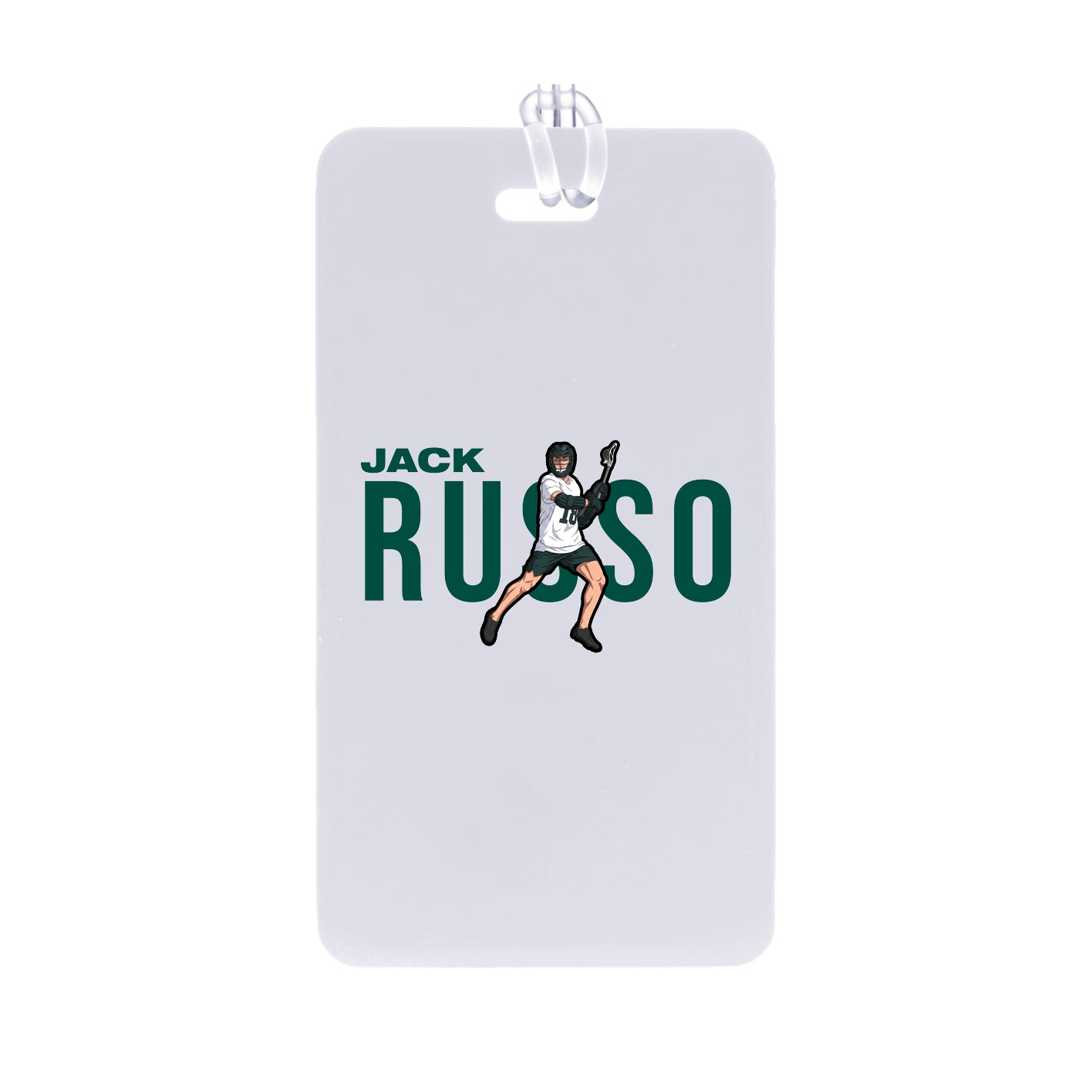 Bag Tag — Player Name in Classic