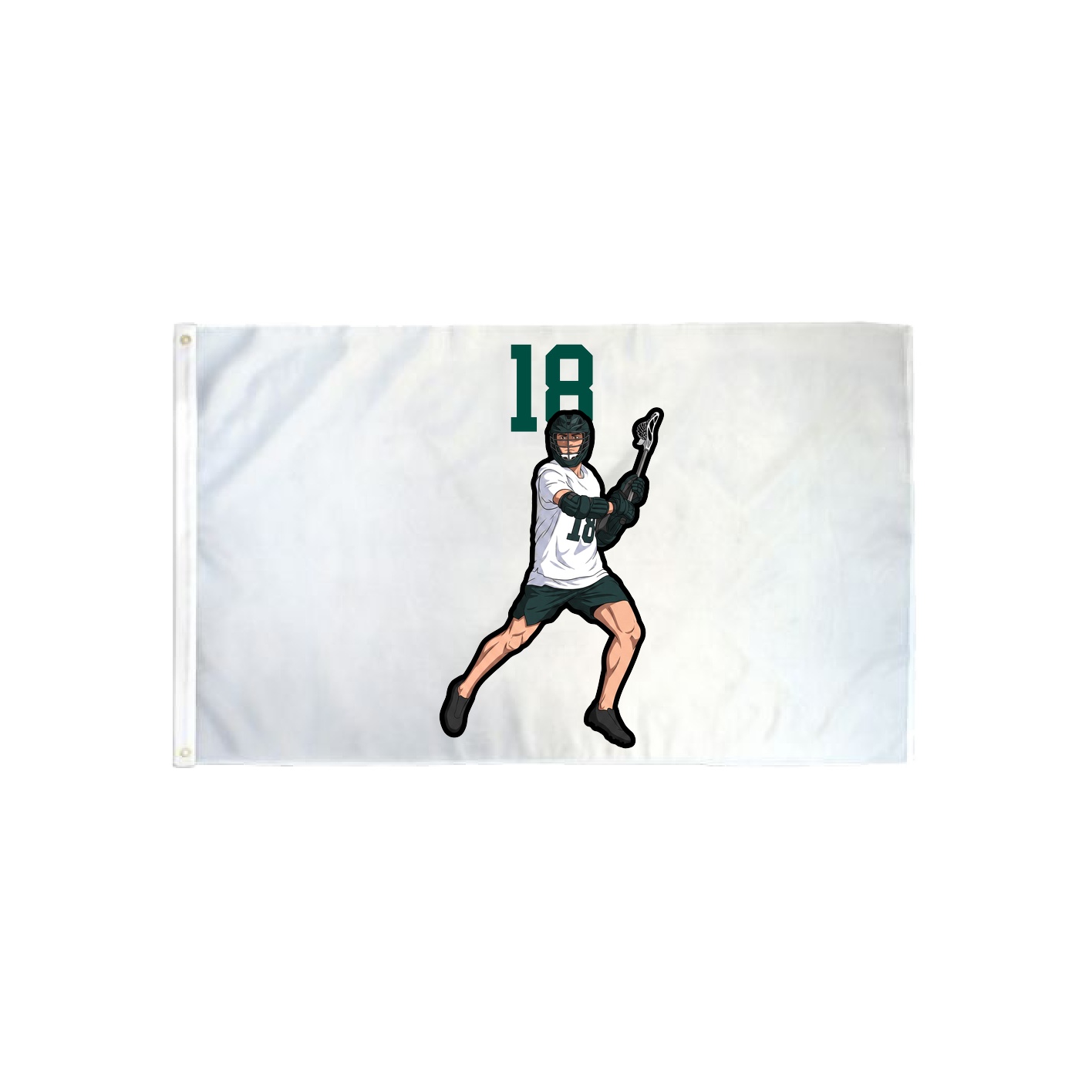 3x5 Flag — Number Top in Classic