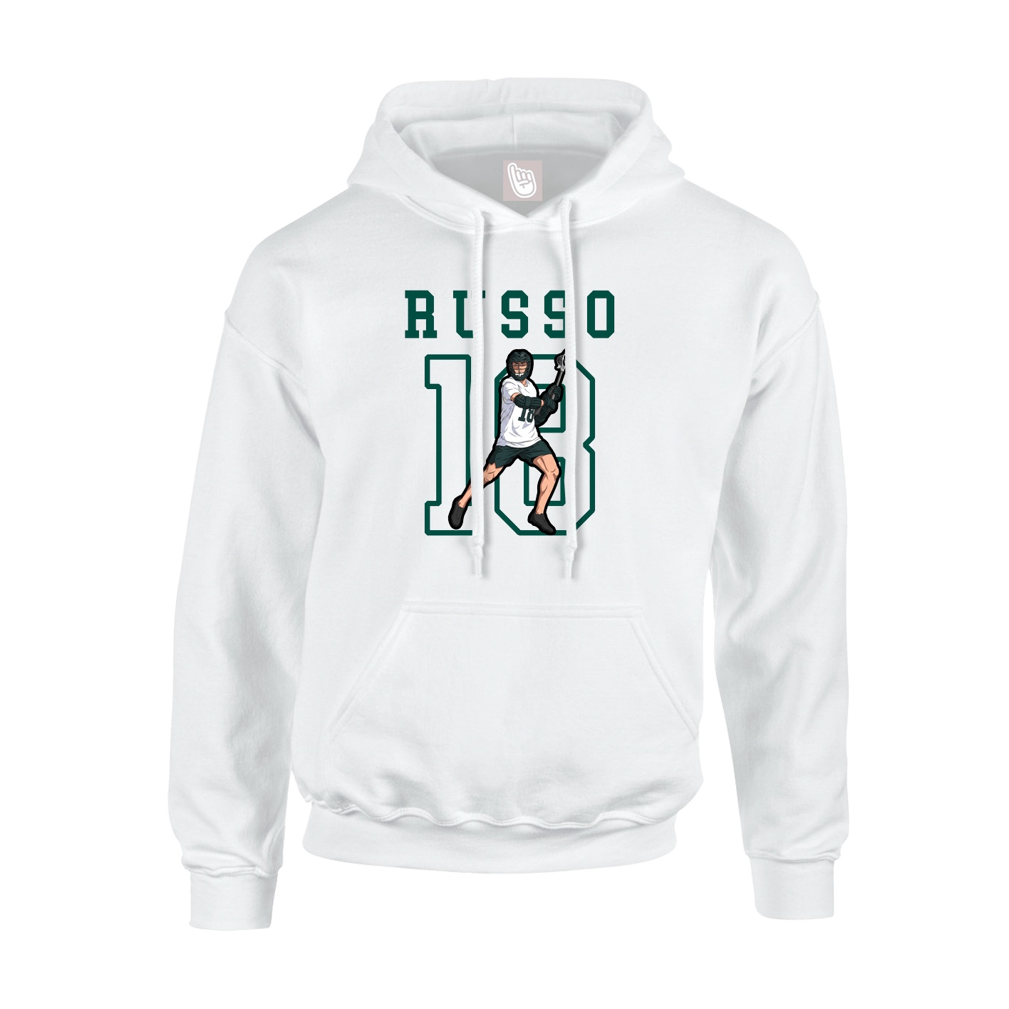 Youth Hoodie — Shirsey in White
