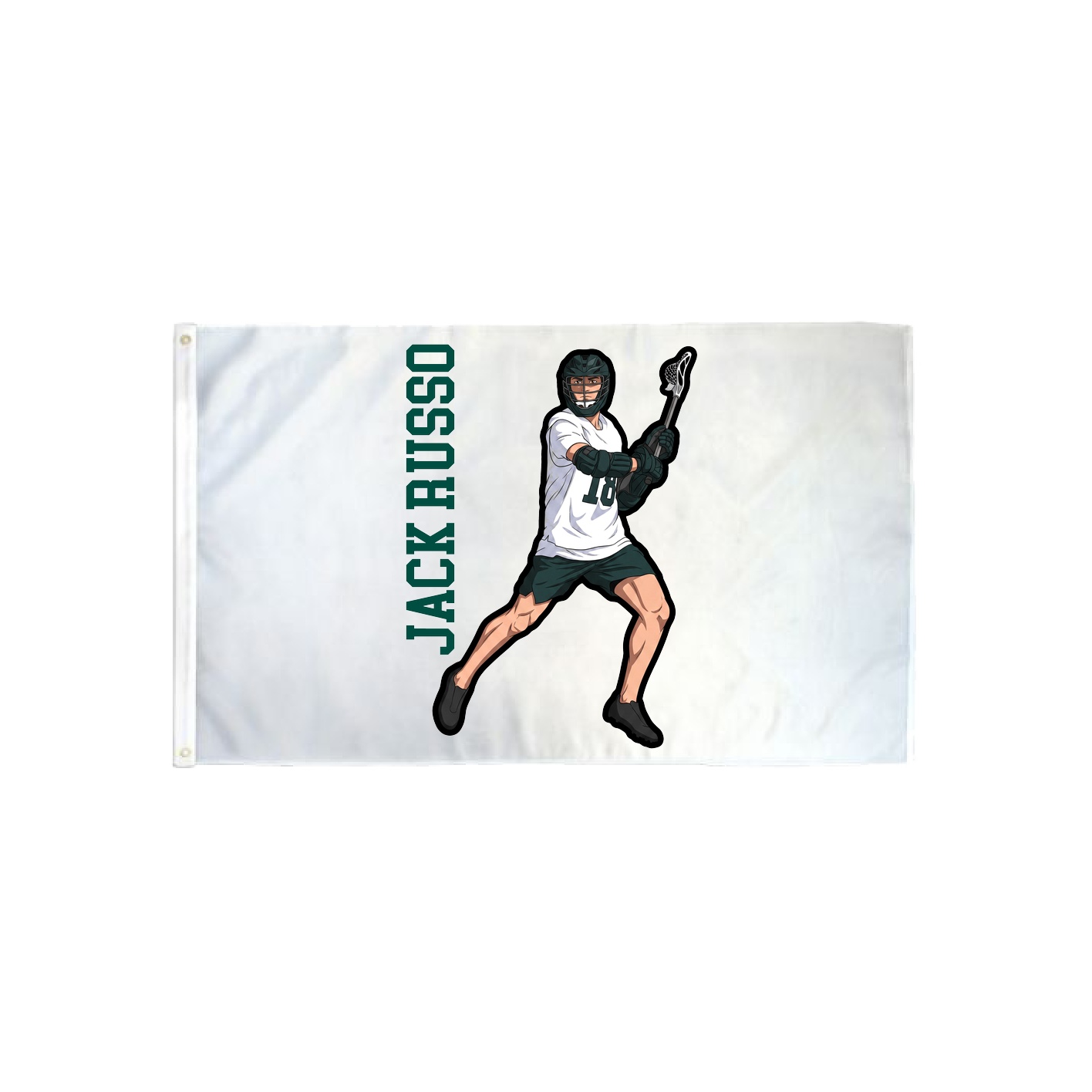3x5 Flag — Name Vertical in Classic