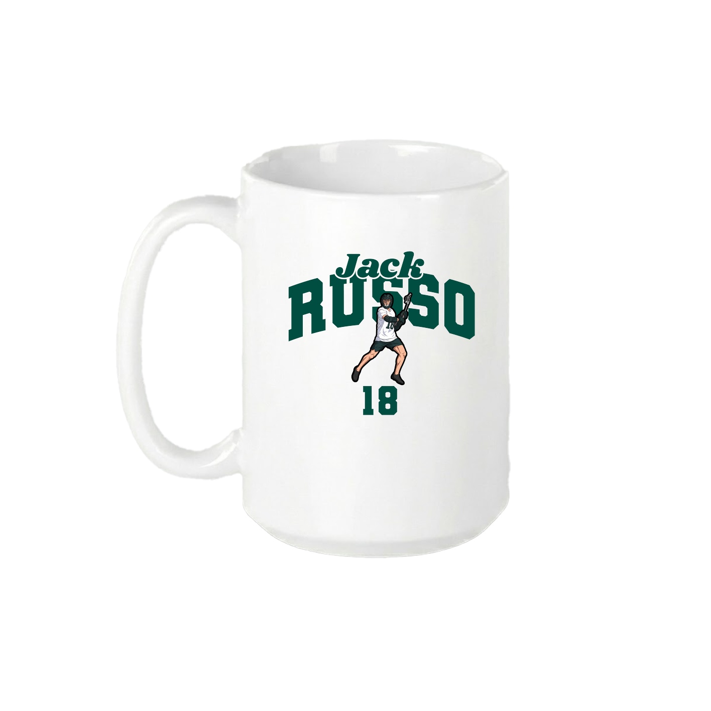 15oz Coffee Mug — Signature Arch in White