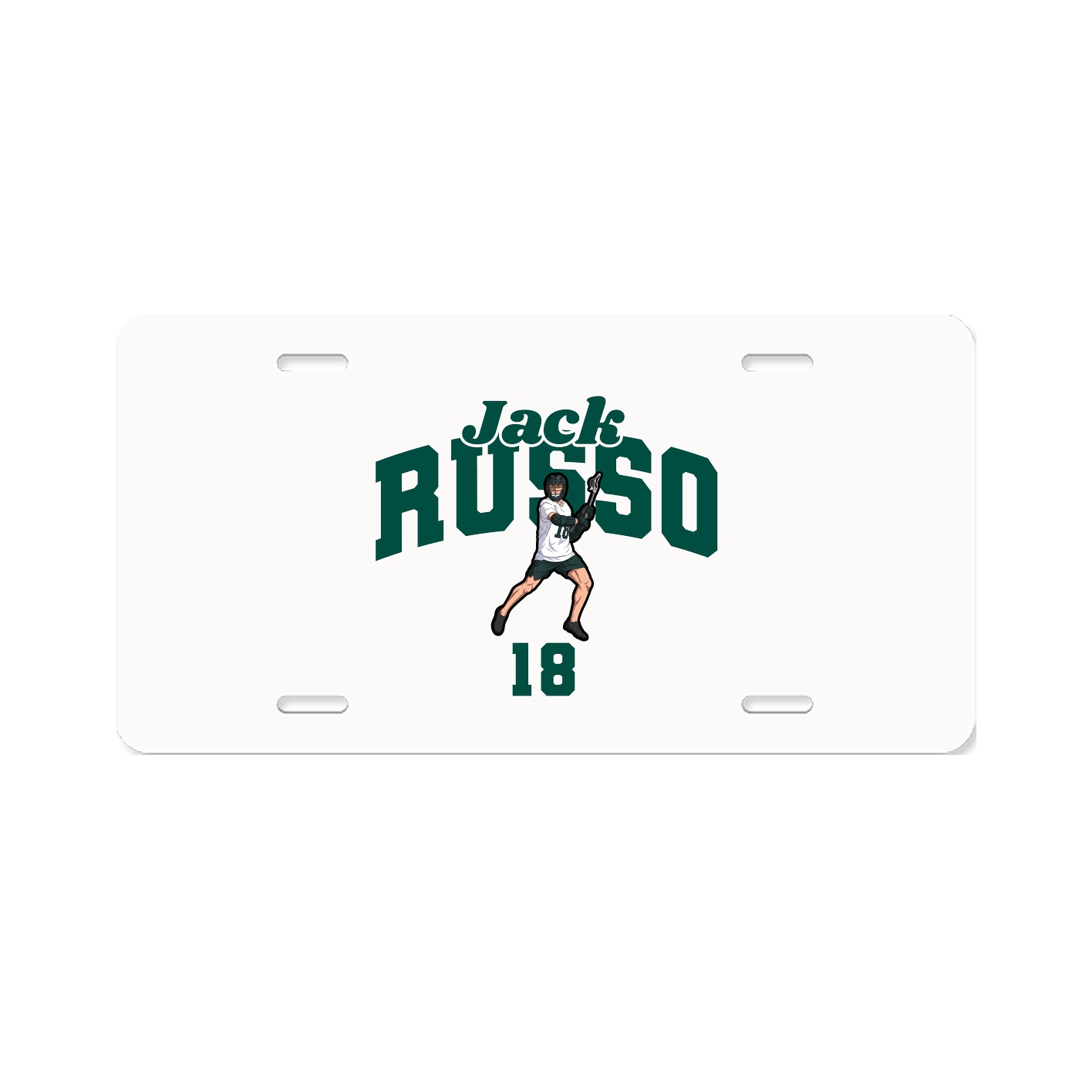 License Plate — Signature Arch in Classic