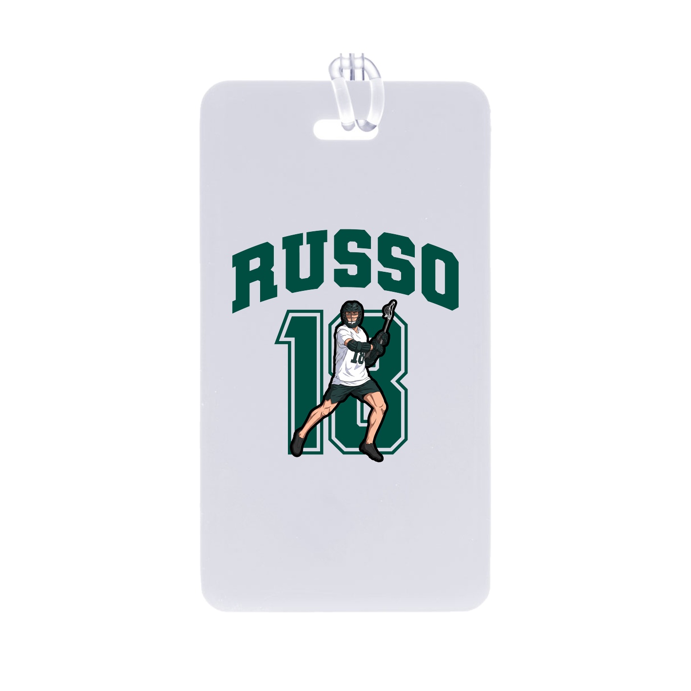 Bag Tag — Number in Classic
