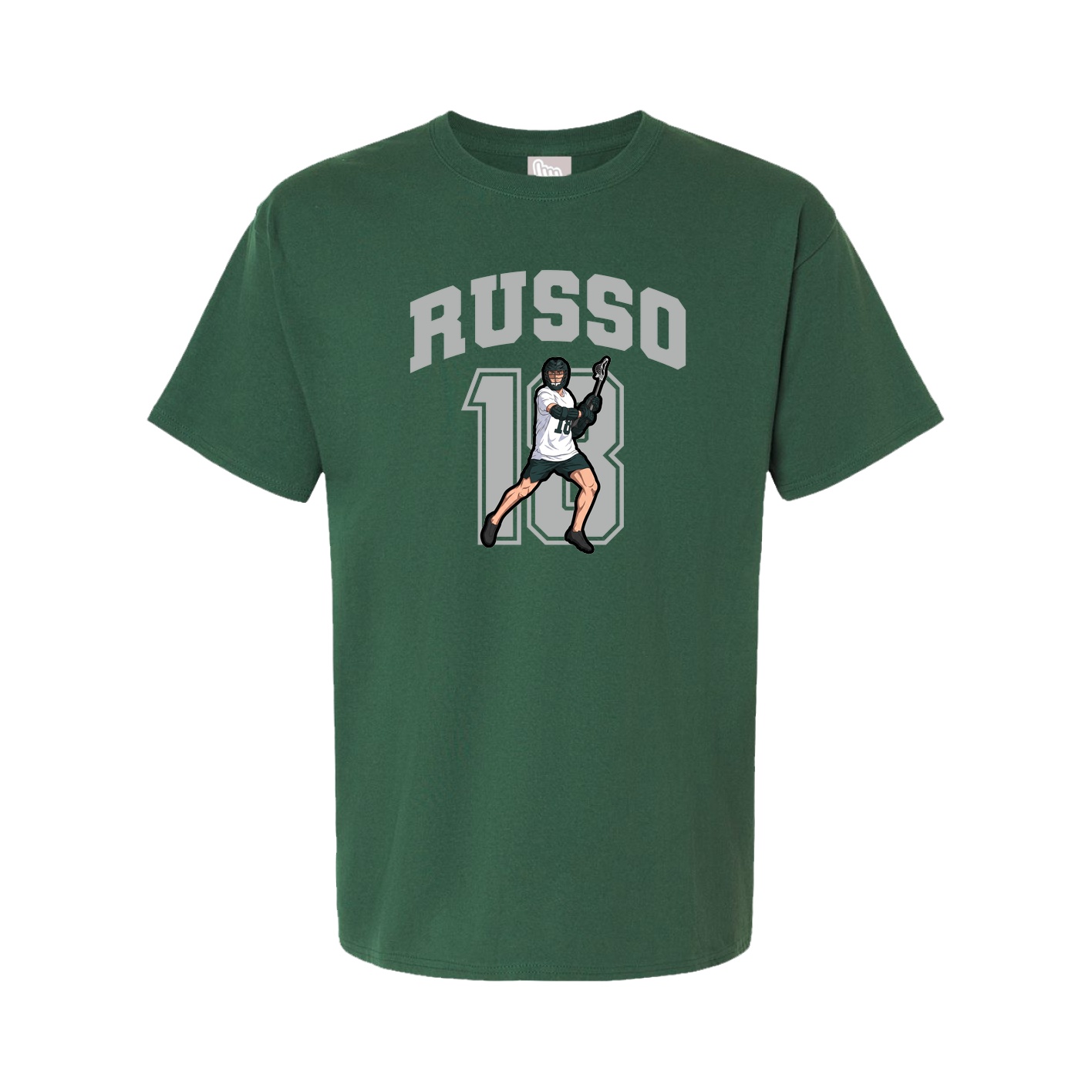 Tee — Number in Green