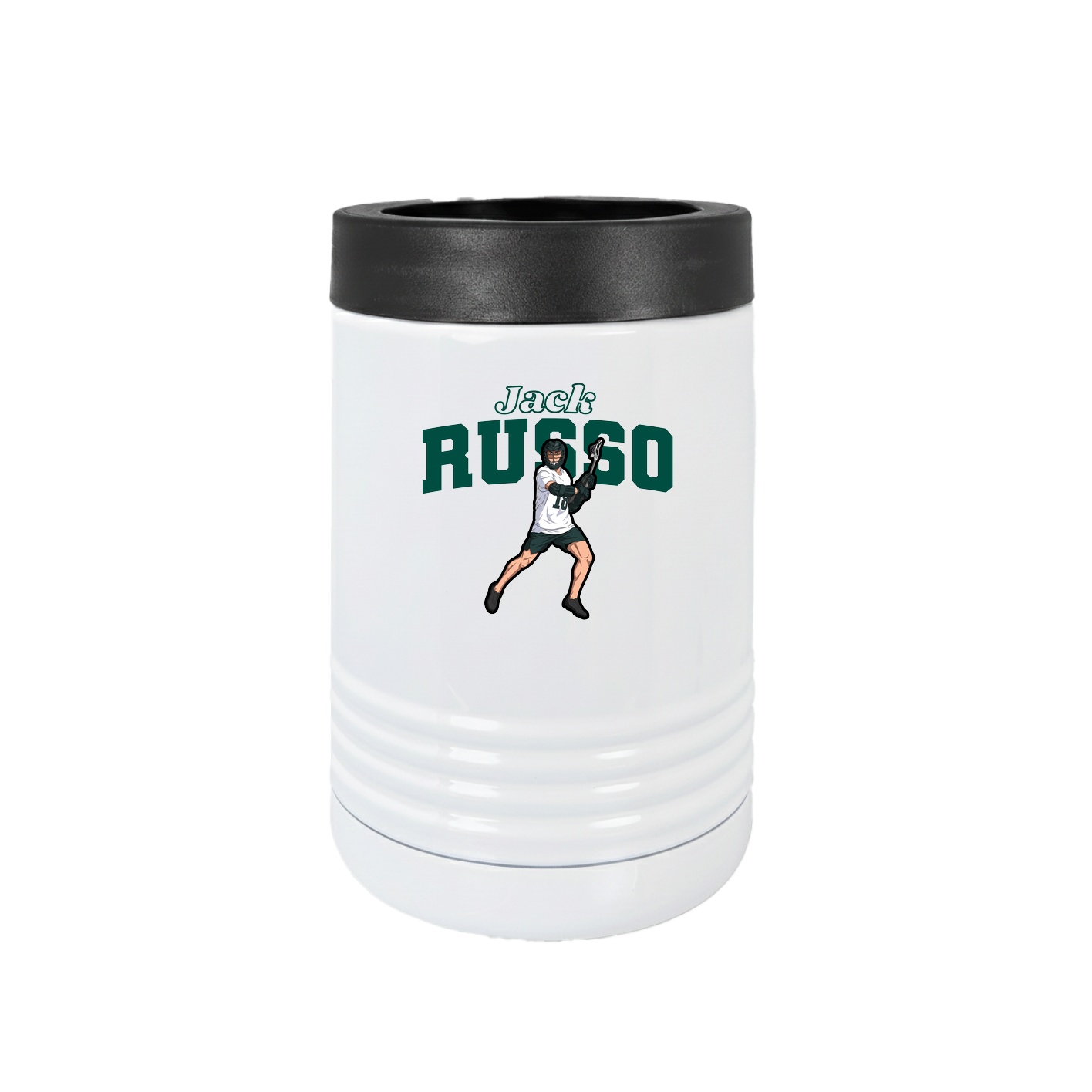 Beverage Holder — Name Arch in White