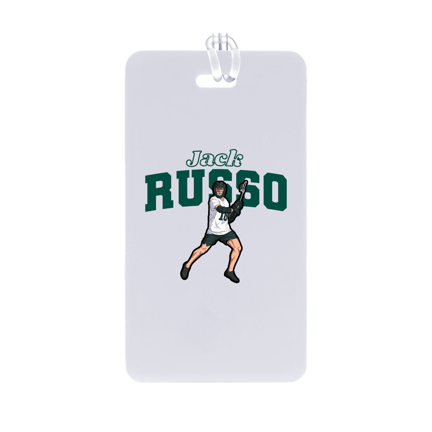 Bag Tag — Name Arch in Classic