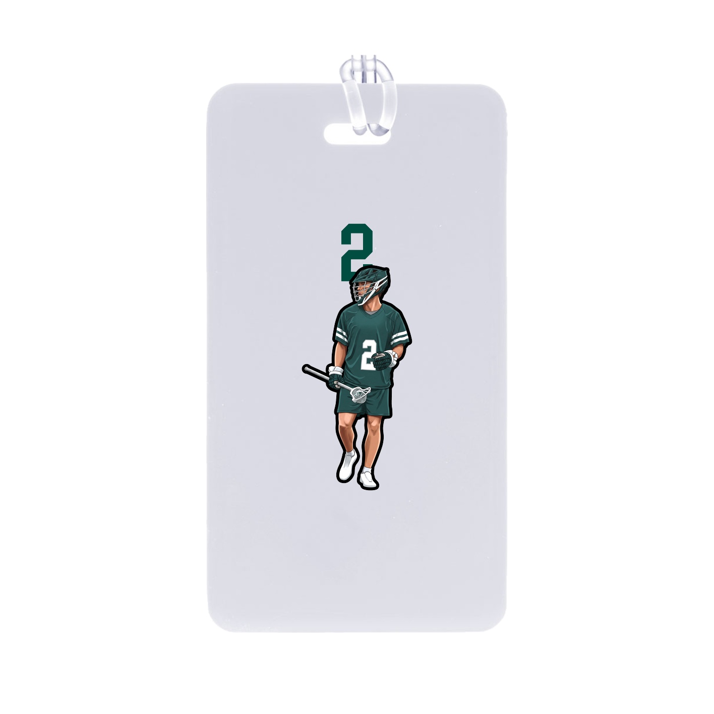 Bag Tag — Number Top in Classic