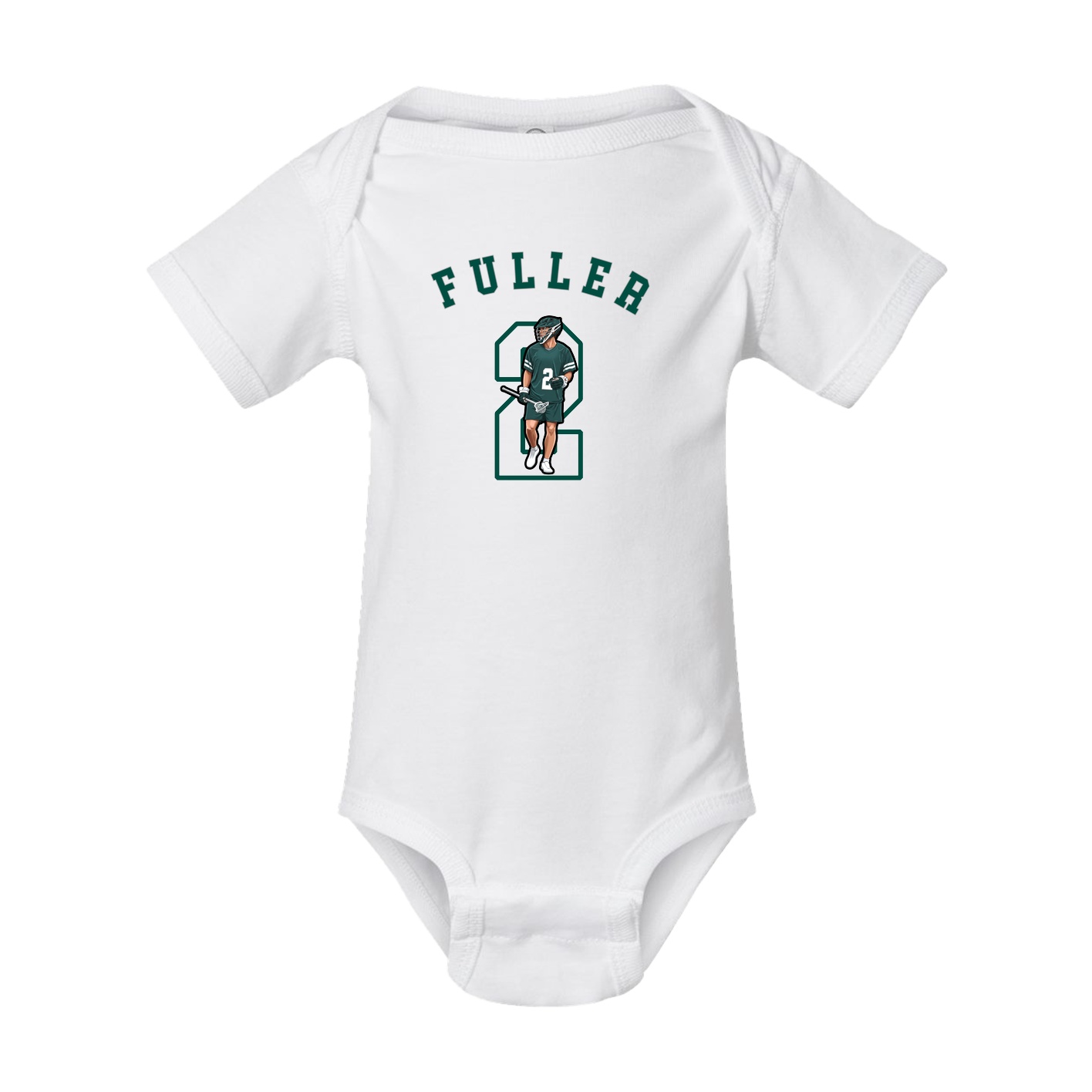 Baby Onesie — Shirsey Arch in White