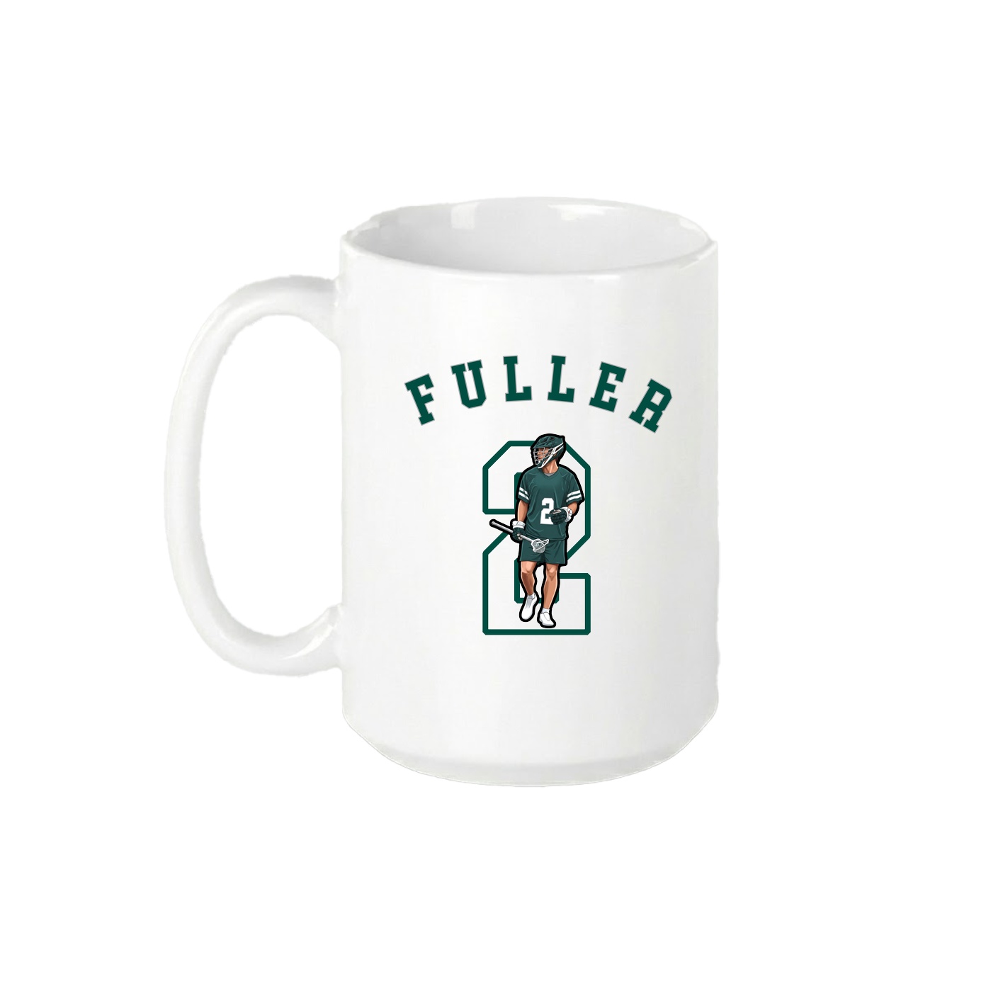 15oz Coffee Mug — Shirsey Arch in White