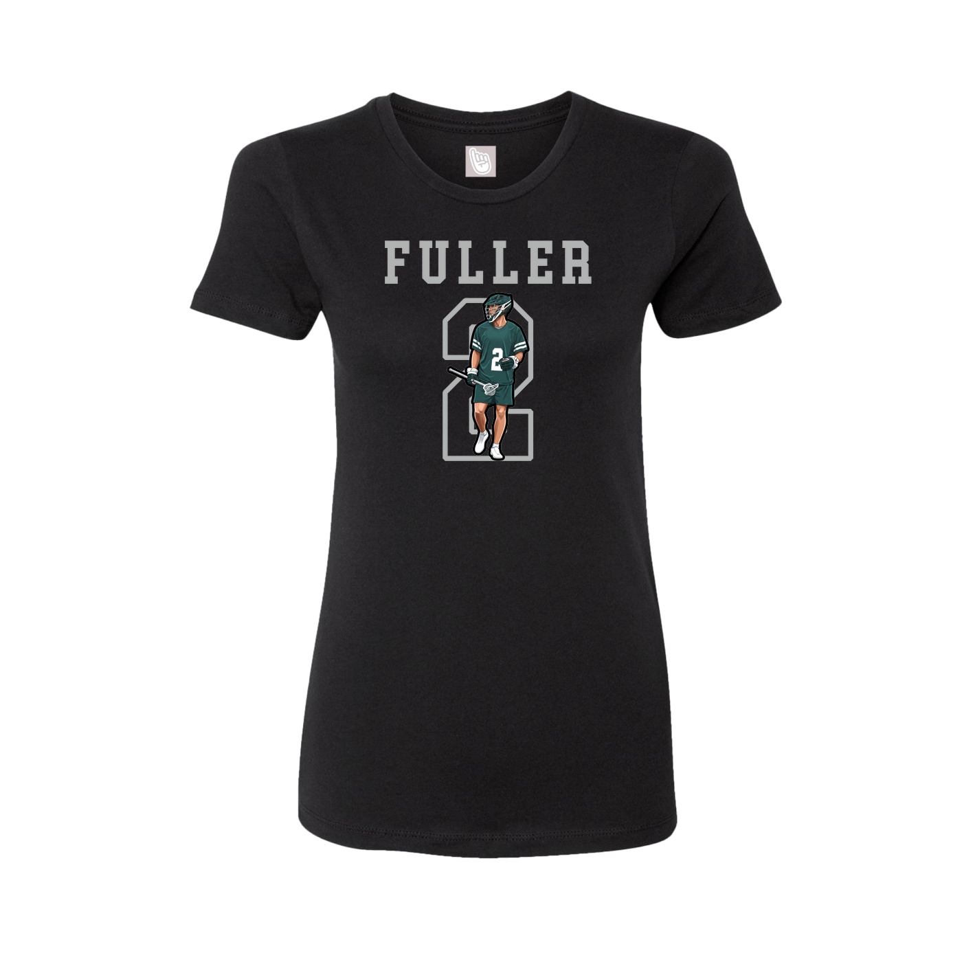 Fitted Women's Tee — Shirsey in Black