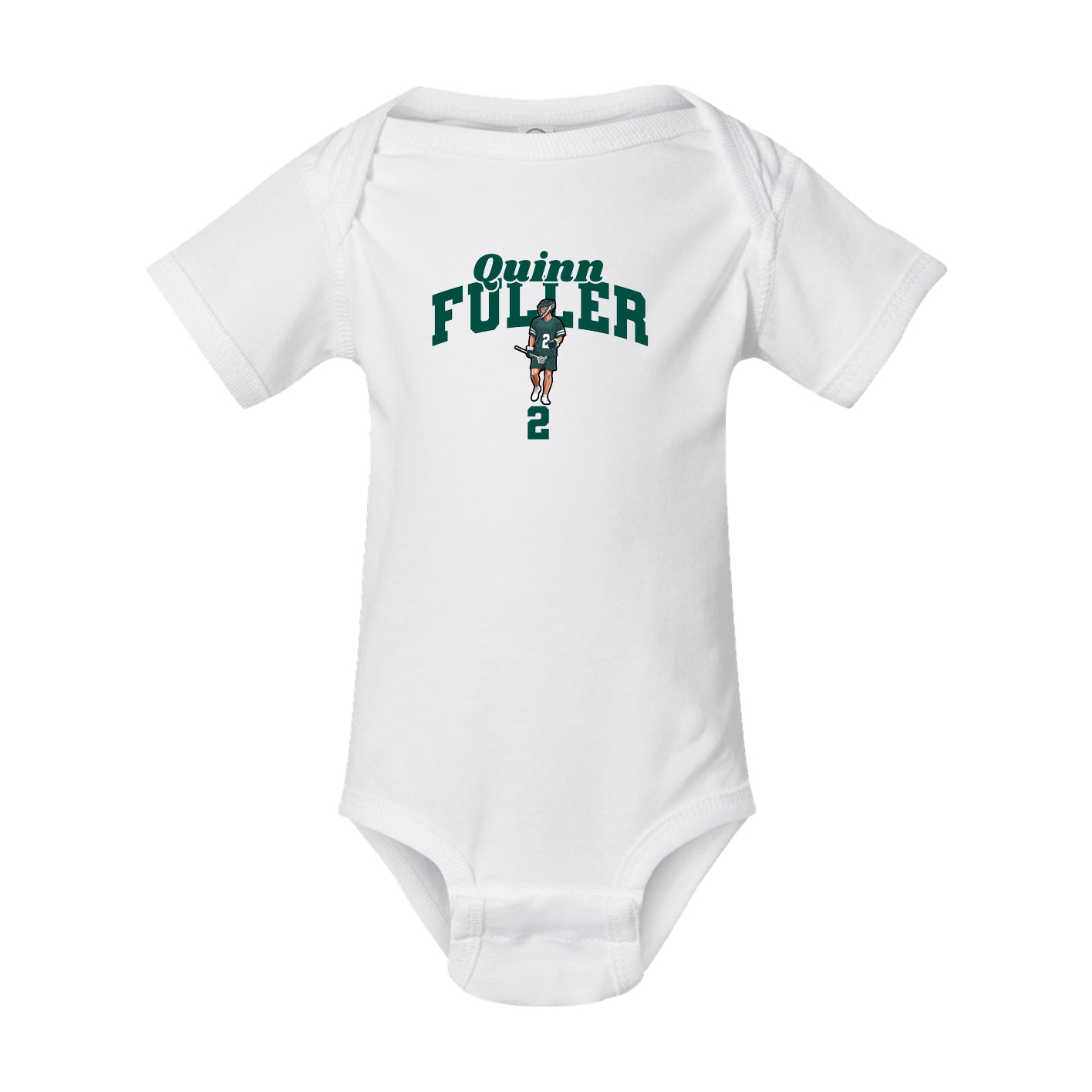 Baby Onesie — Signature Arch in White