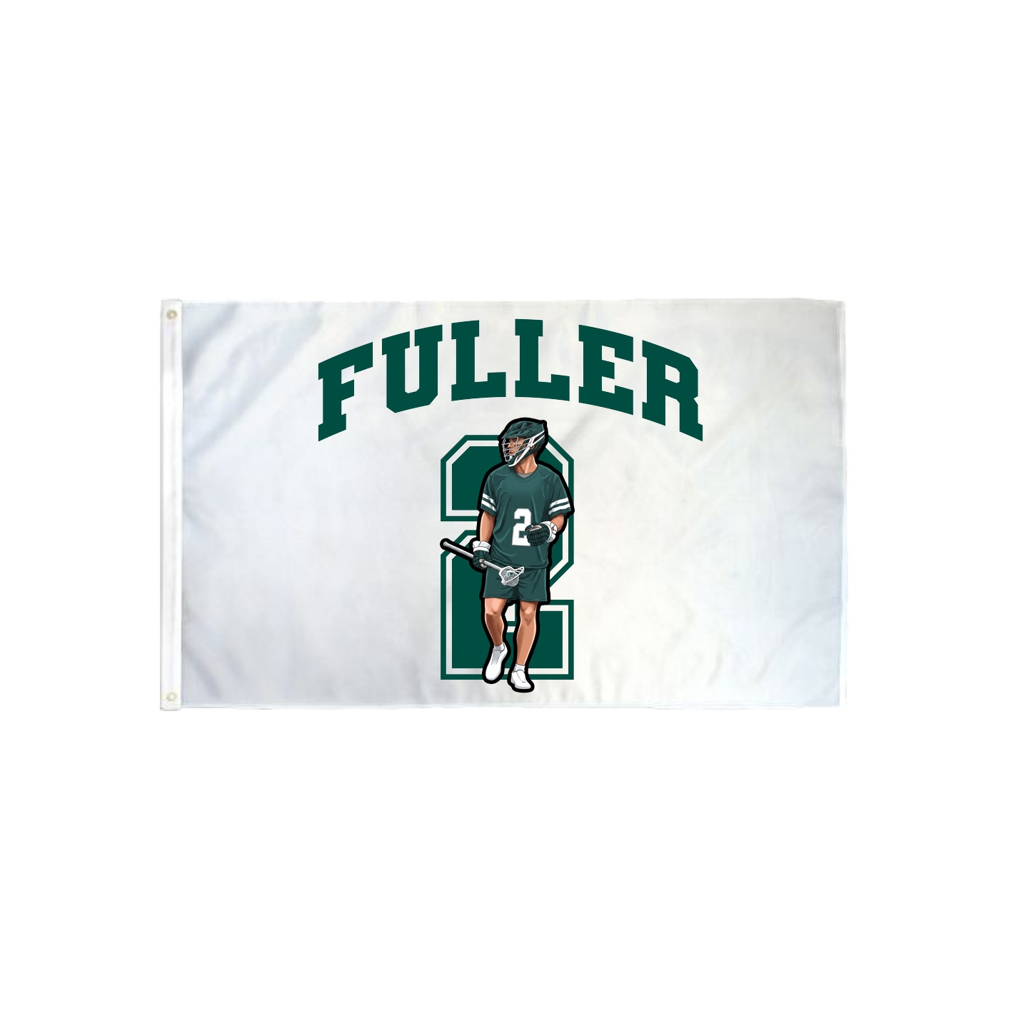 3x5 Flag — Number in Classic