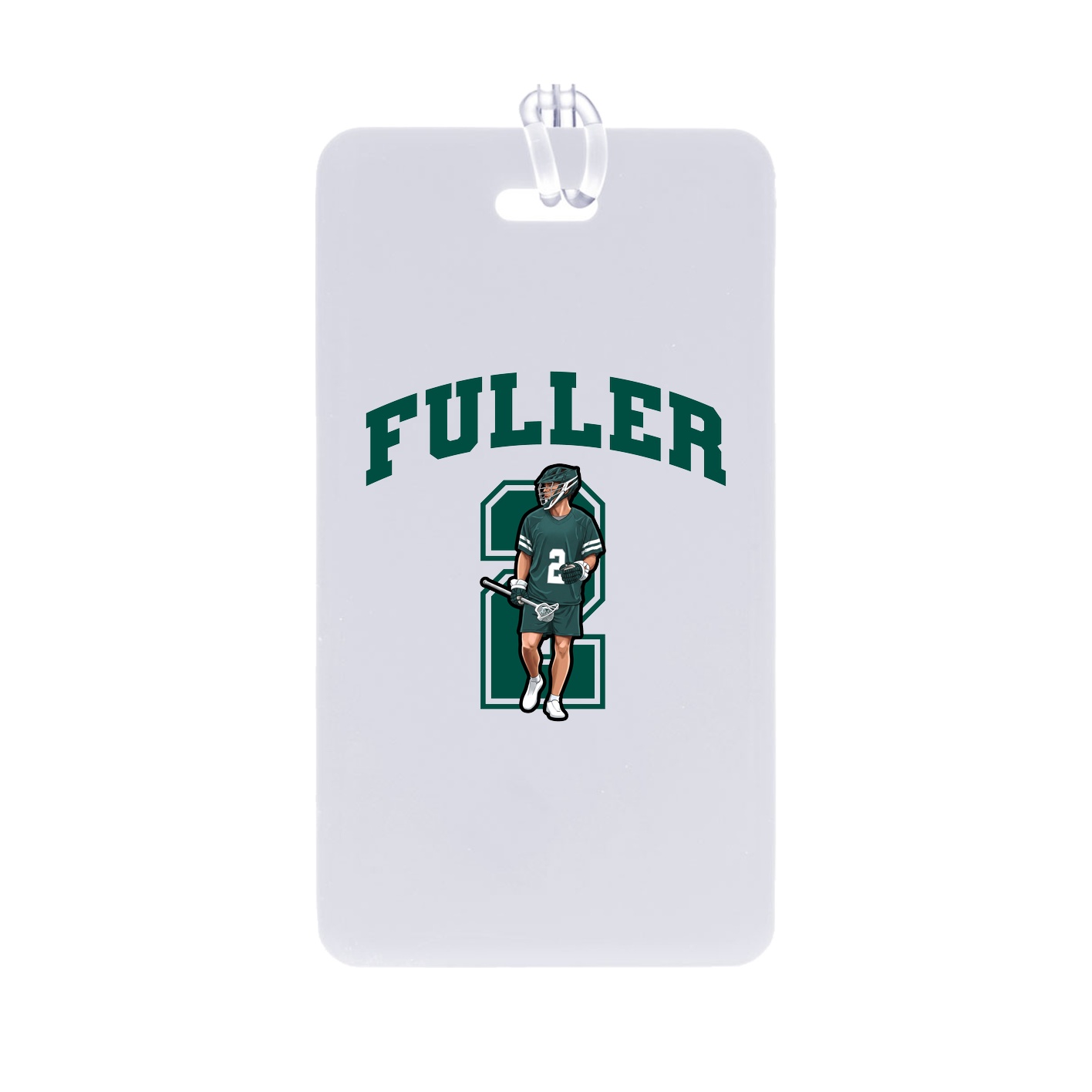 Bag Tag — Number in Classic