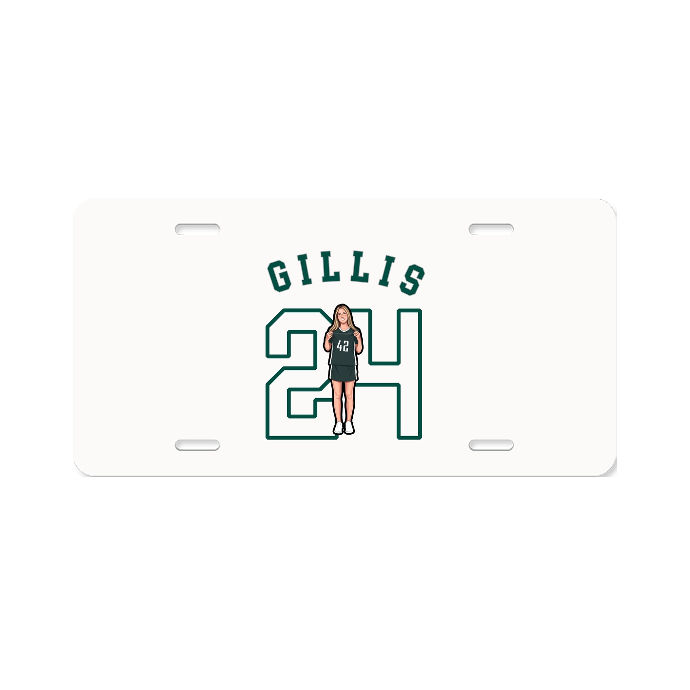 License Plate — Shirsey Arch in Classic