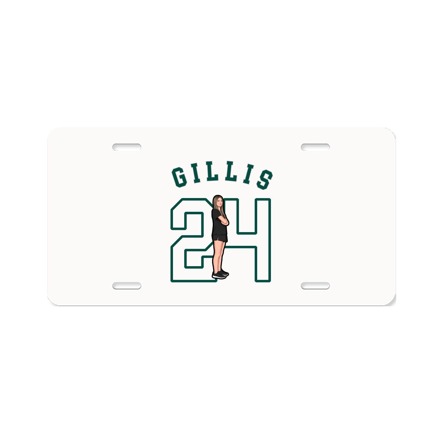 License Plate — Shirsey Arch in Classic