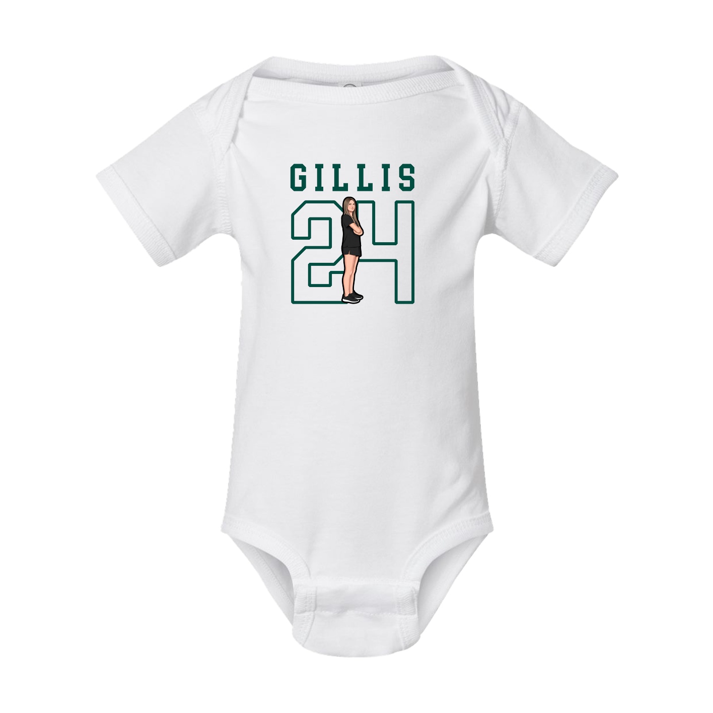 Baby Onesie — Shirsey in White